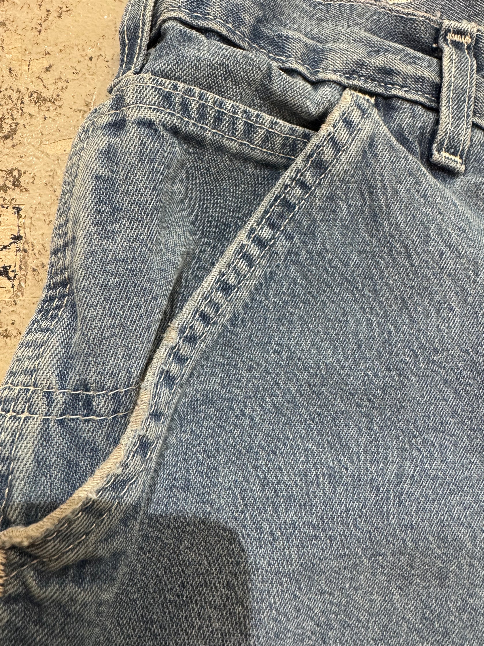 00’s 「CARHARTT」デニムペインターショーツ