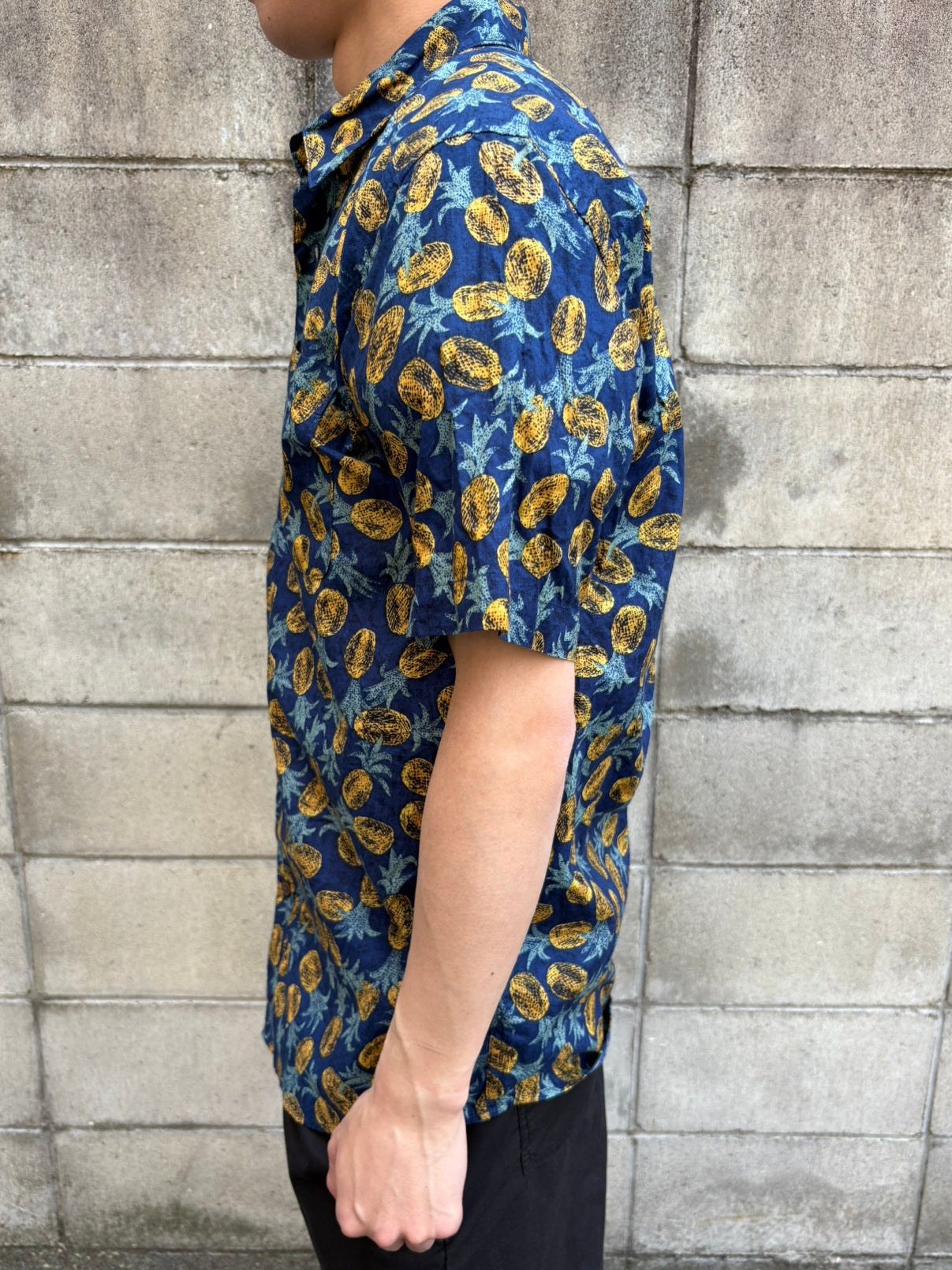 00's PATAGONIA 「Pataloha pineapple」アロハシャツ