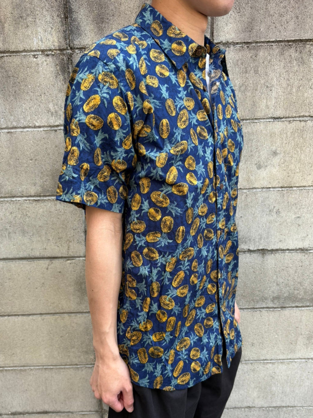 00's PATAGONIA 「Pataloha pineapple」アロハシャツ