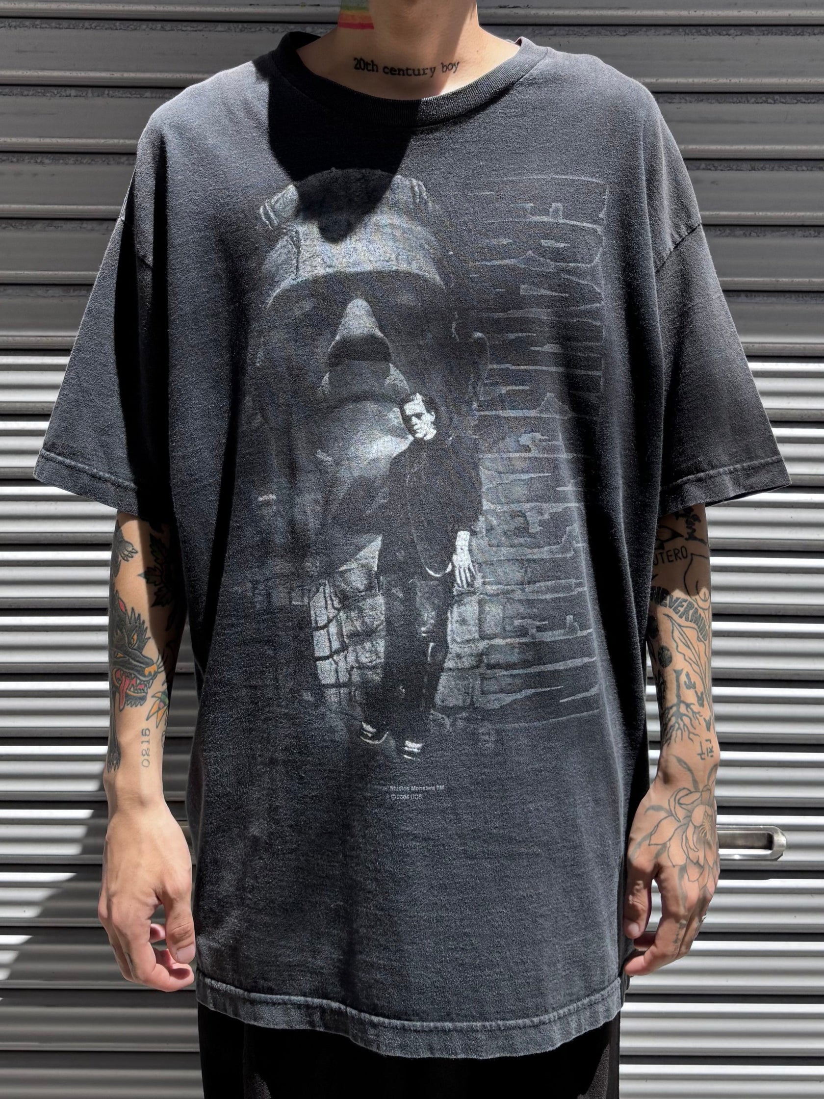00's Universal Studios 「FRANKENSTEIN」ムービーTシャツ