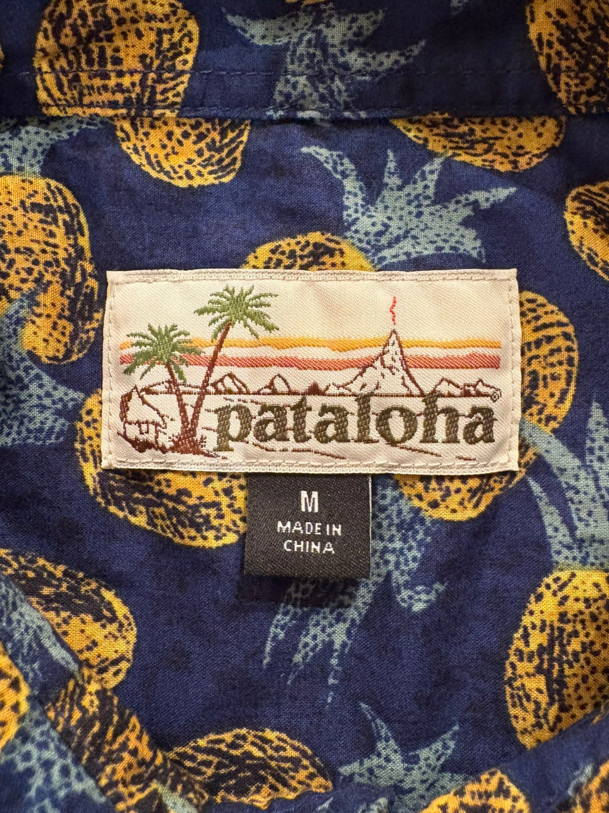 00's PATAGONIA 「Pataloha pineapple」アロハシャツ