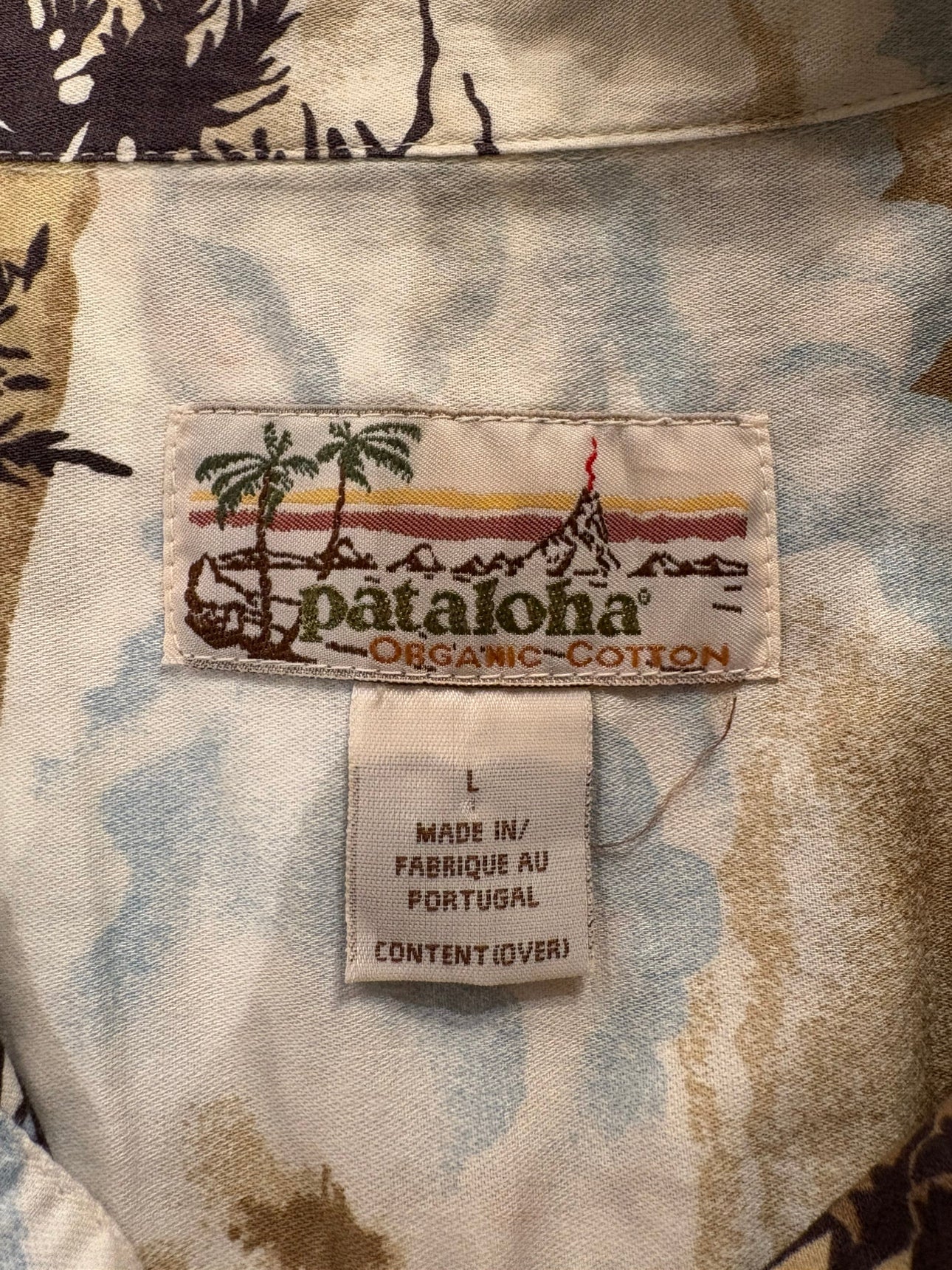 90's PATAGONIA「Pataloha」オープンカラーアロハシャツ