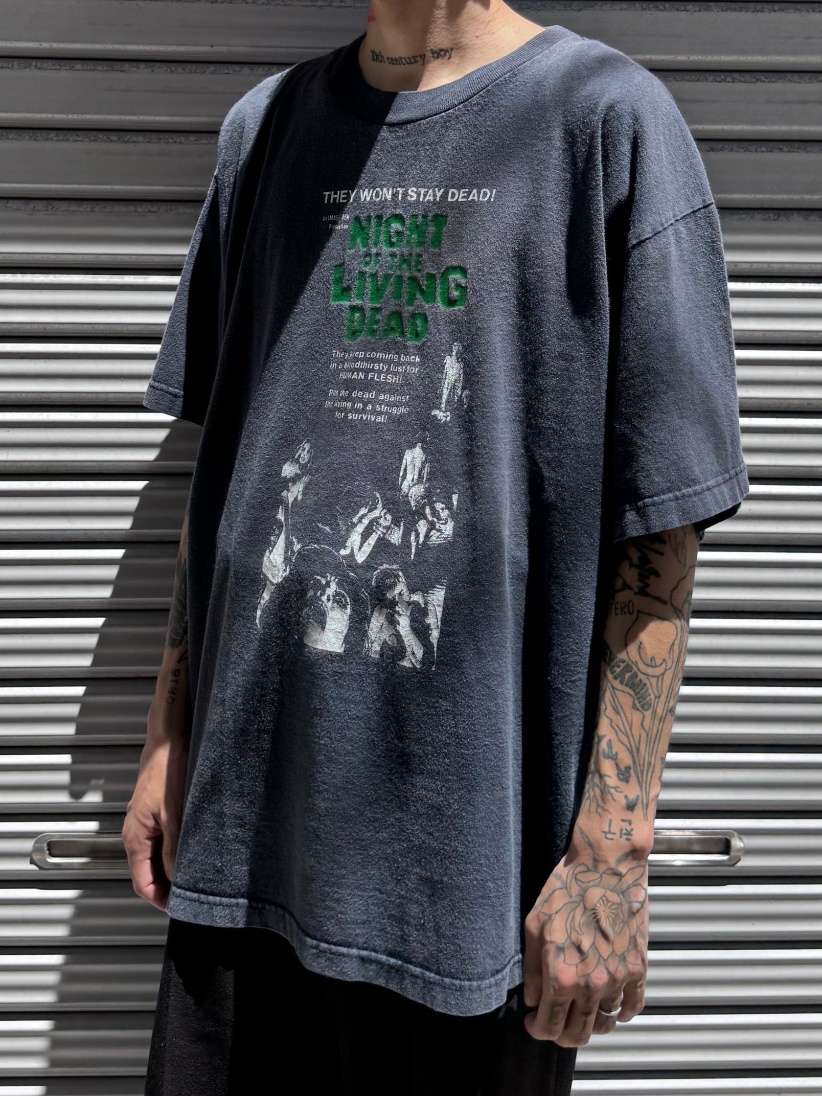 00's 「NIGHT OF THE LIVING DEAD」ムービーTシャツ