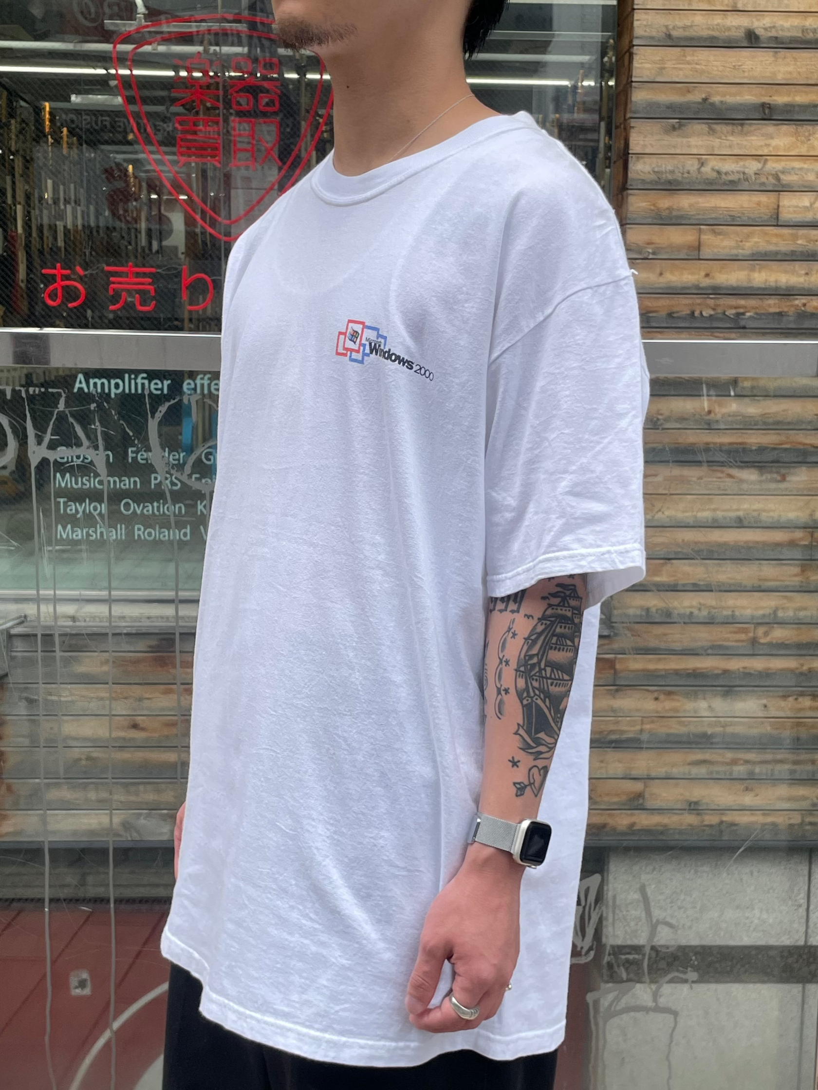 00's WINDOWS2000「Launch Partners」USA製 企業Tシャツ