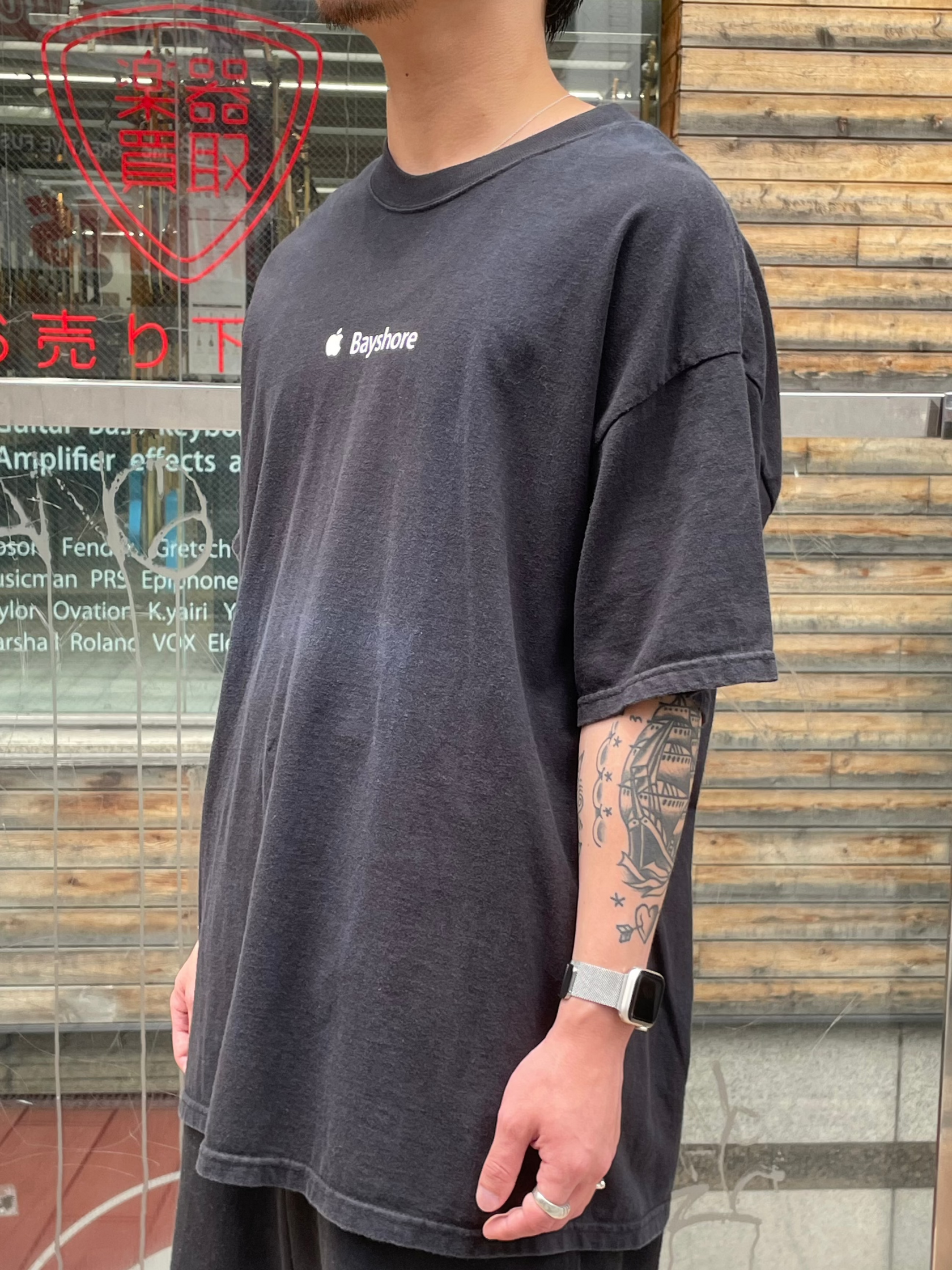 00's APPLE「Bayshore」企業Tシャツ