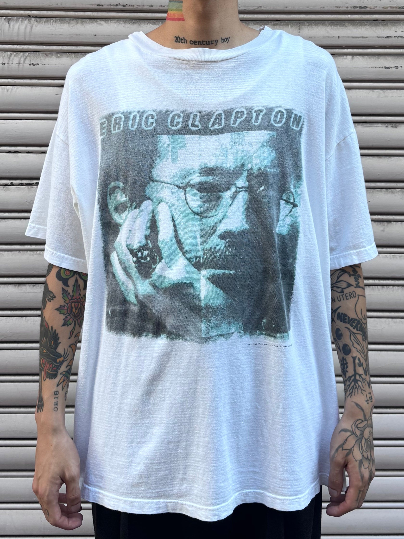 90's~00’s ERIC CLAPTON 「LIVE IN CONCERT 1998」バンドTシャツ