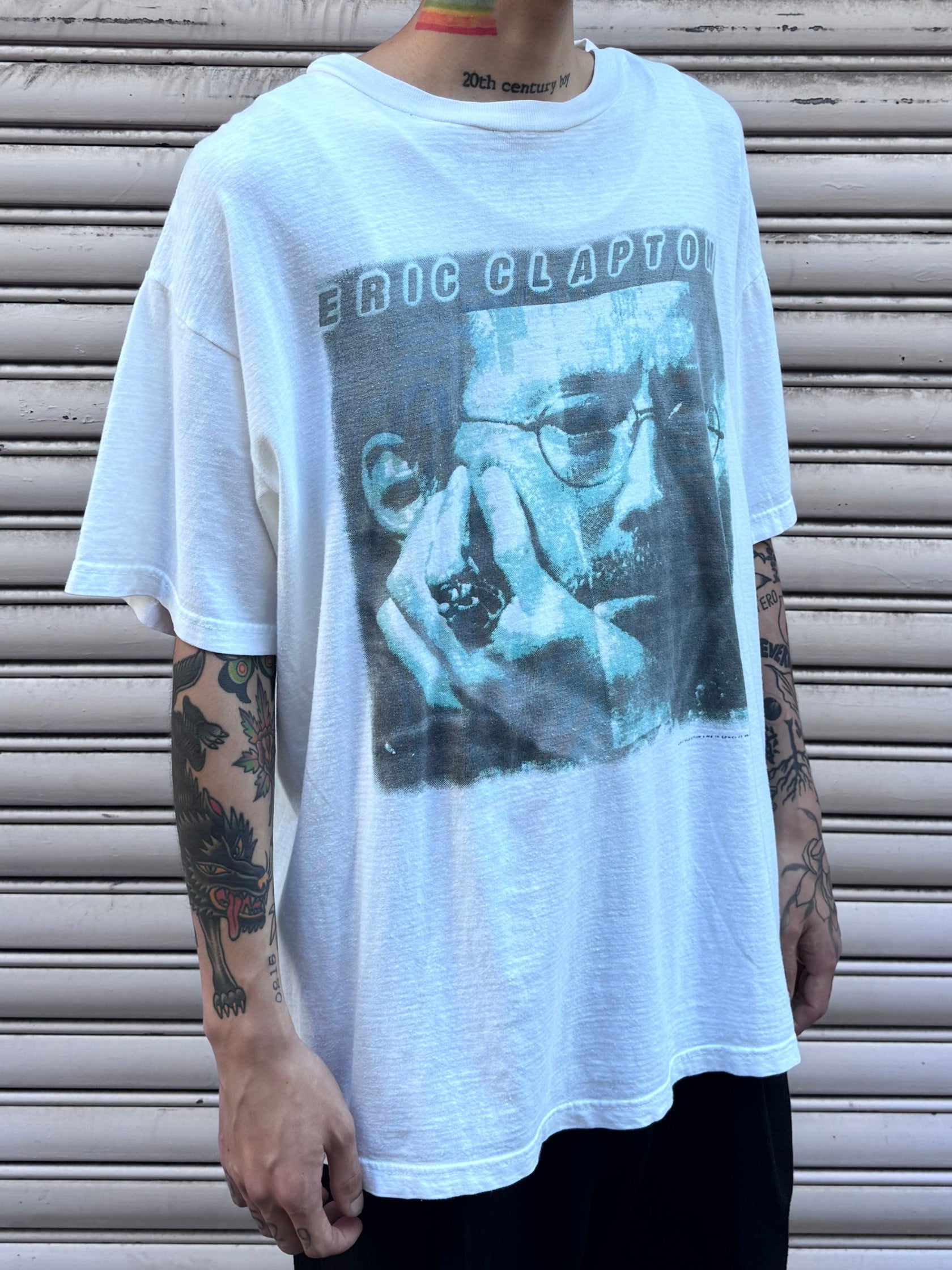 90's~00’s ERIC CLAPTON 「LIVE IN CONCERT 1998」バンドTシャツ