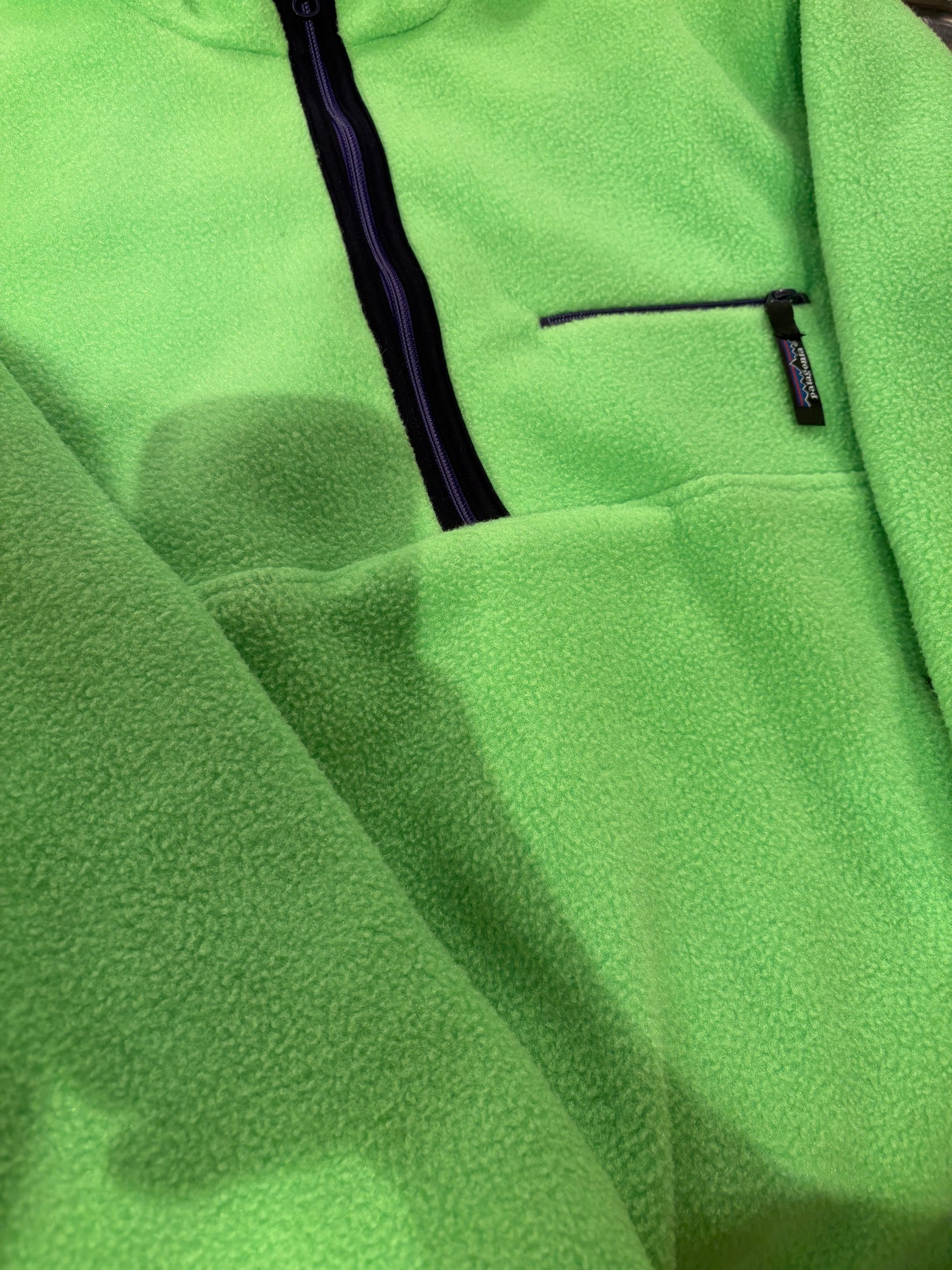 90's PATAGONIA「Glissade」リバーシブルフリースナイロンジャケット