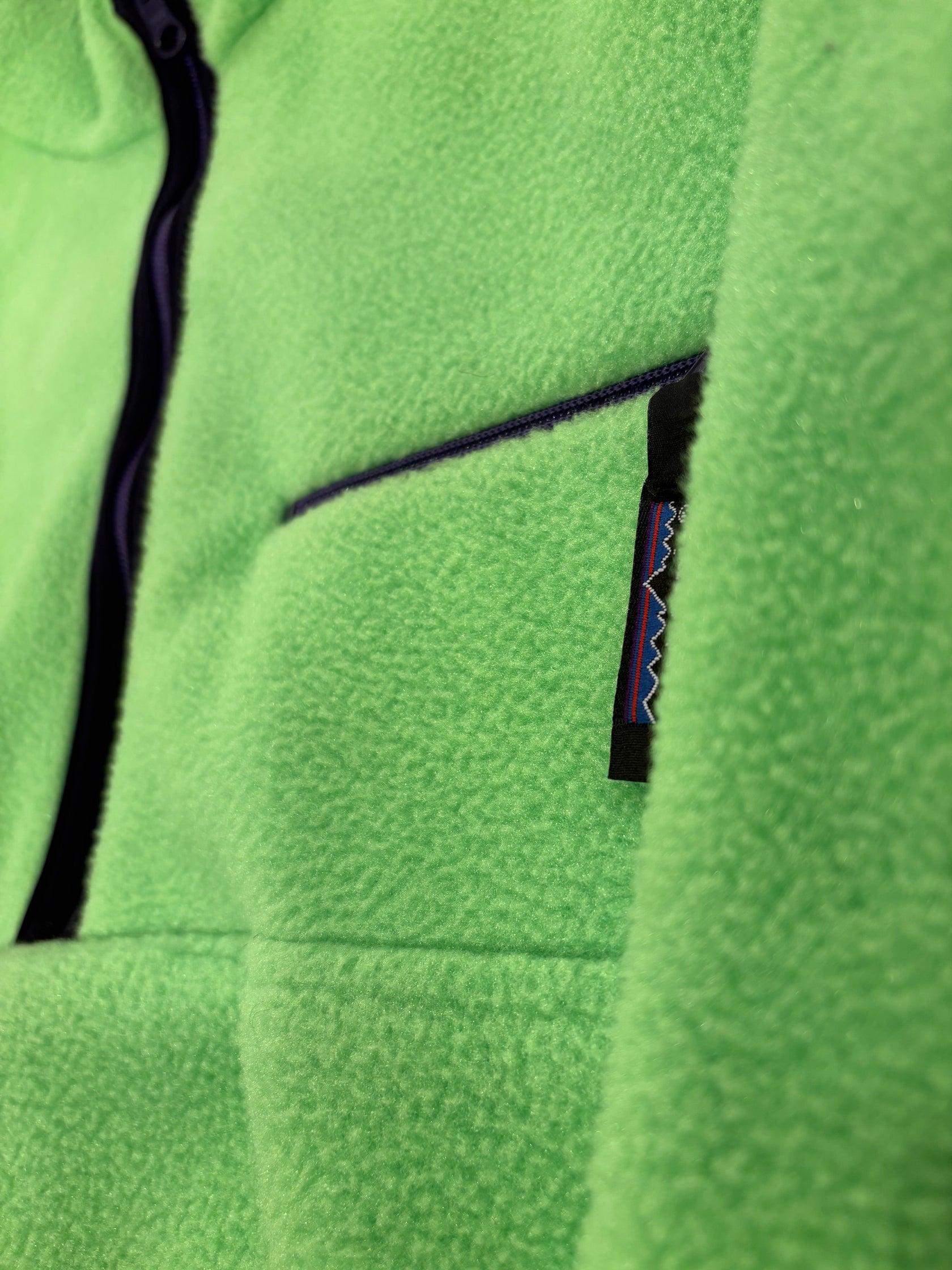 90's PATAGONIA「Glissade」リバーシブルフリースナイロンジャケット