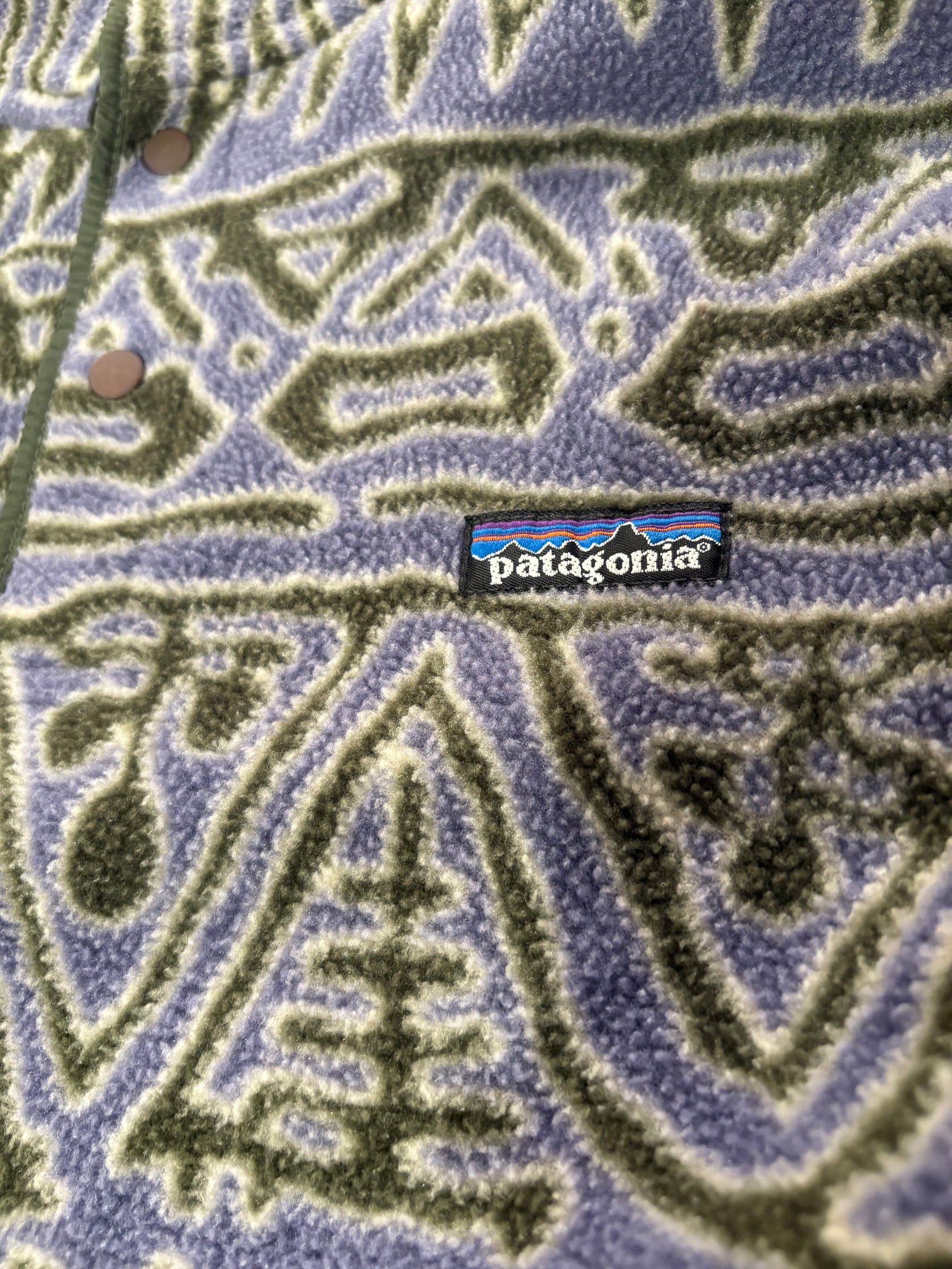 90's PATAGONIA「SnapT RUINS」フリースジャケット
