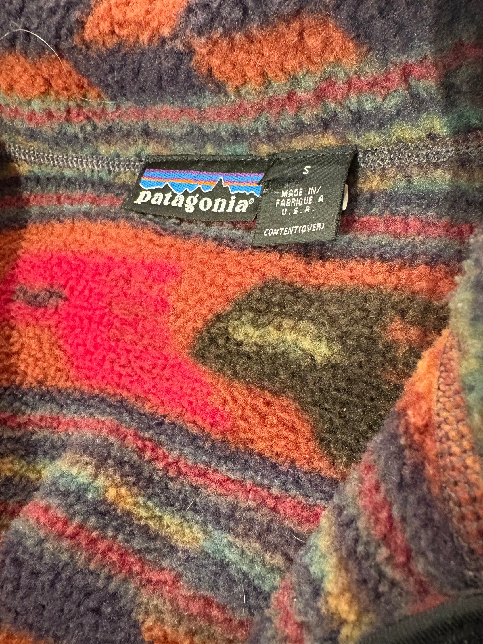 90's PATAGONIA「THUNDER BIRD」フリースジャケット