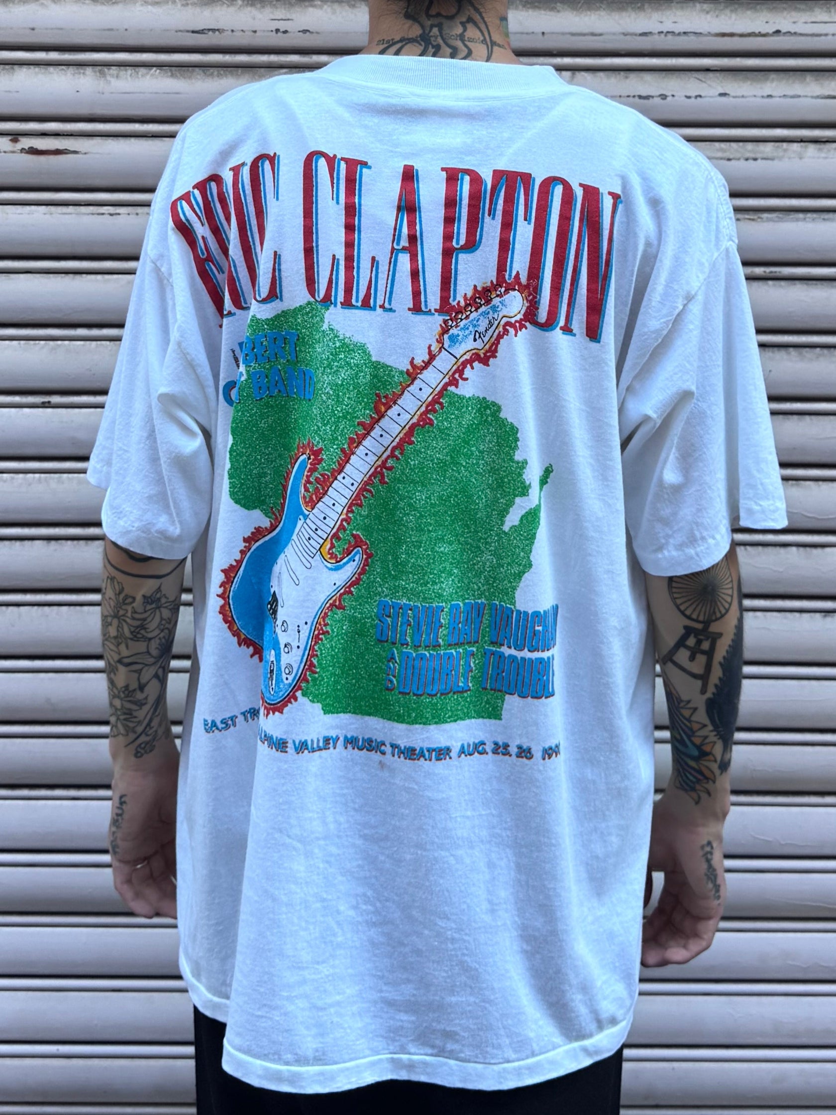 90's ERIC CLAPTON「ROBERT CRAY BAND」バンドTシャツ
