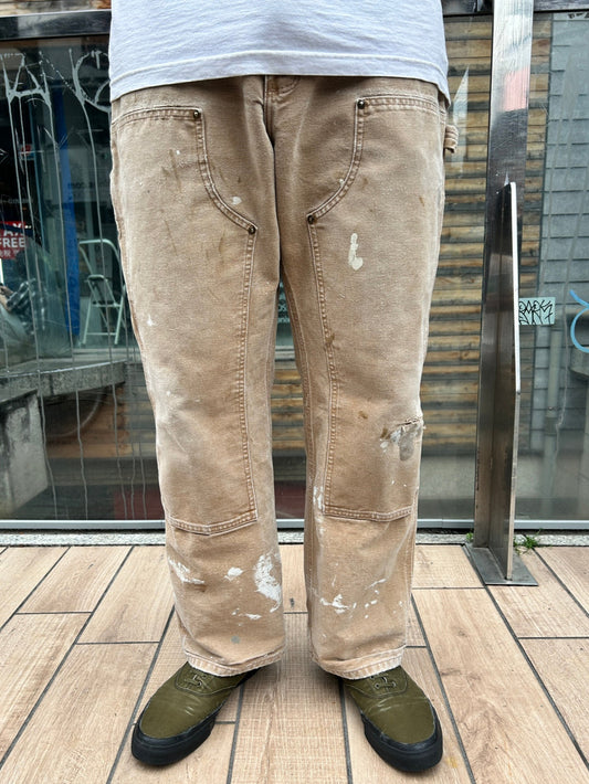 00's CARHART「DOUBLE NKEE PANT」ワークパンツ