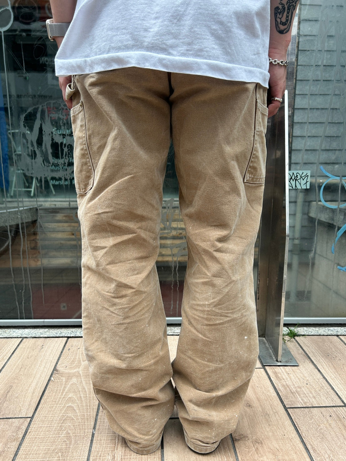 00's CARHART 「DOUBLE NKEE PANT」USA製 ワークパンツ