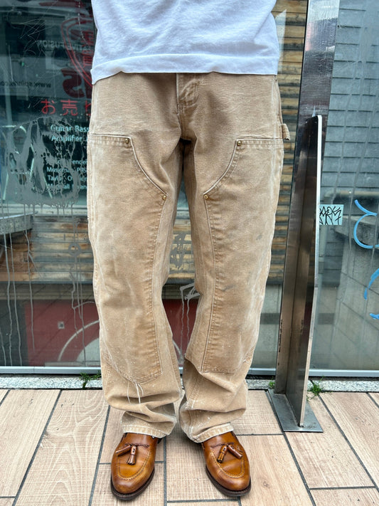00's CARHART 「DOUBLE NKEE PANT」USA製 ワークパンツ