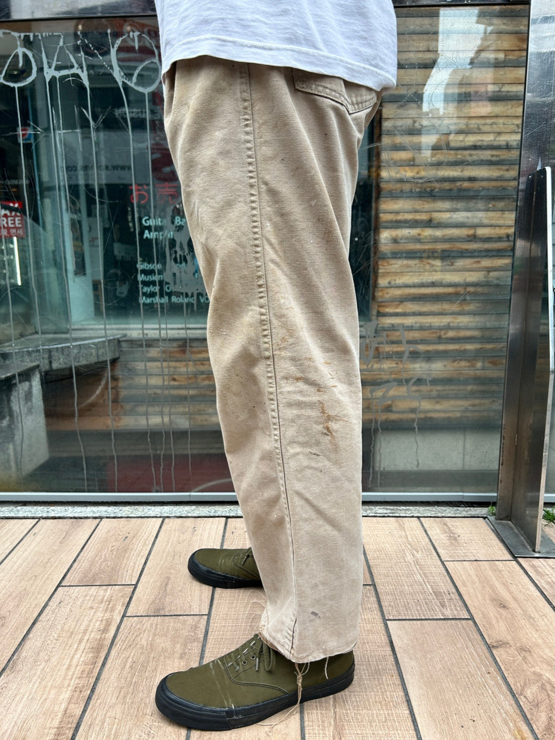 60's~70's CARHART「デカCボタン 42TALON」 ワークパンツ