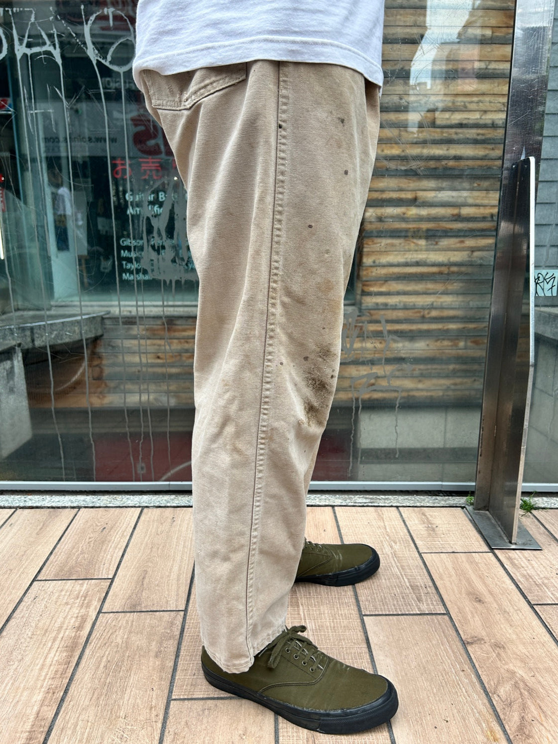 60's~70's CARHART「デカCボタン 42TALON」 ワークパンツ
