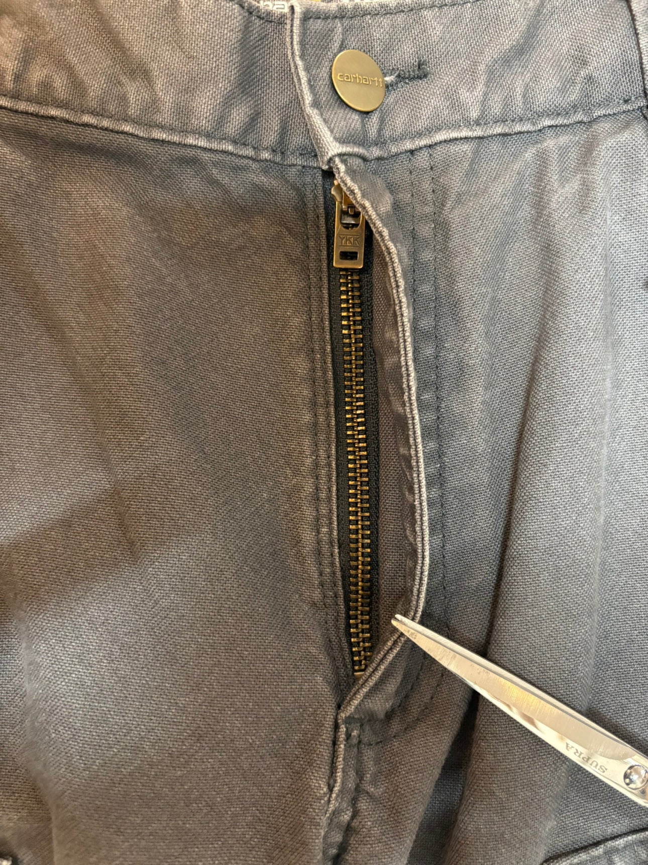 00's CARHART「DOUBLE NKEE PANT」ワークパンツ