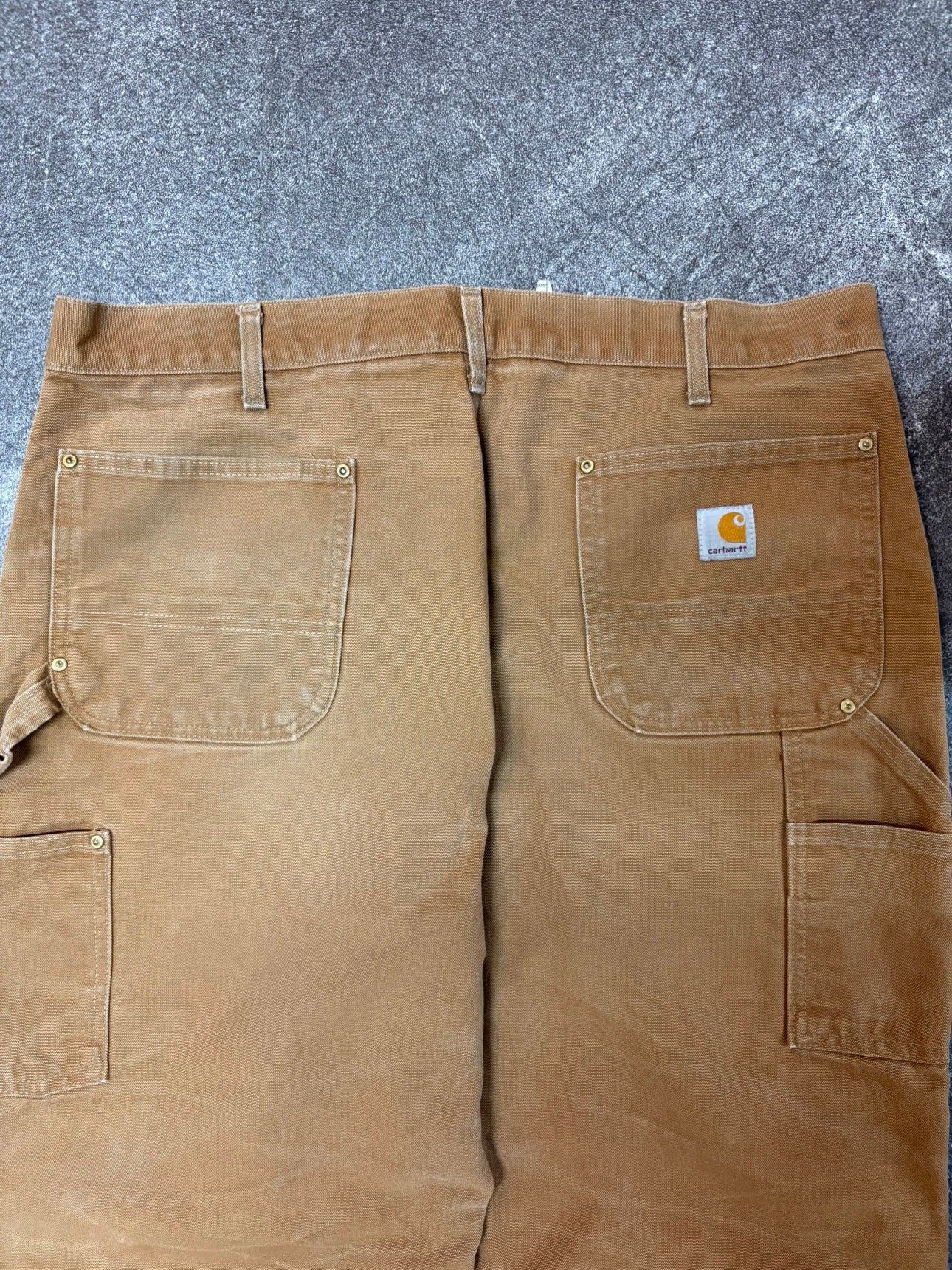 00's CARHART「DOUBLE NKEE PANT」USA製 ワークパンツ