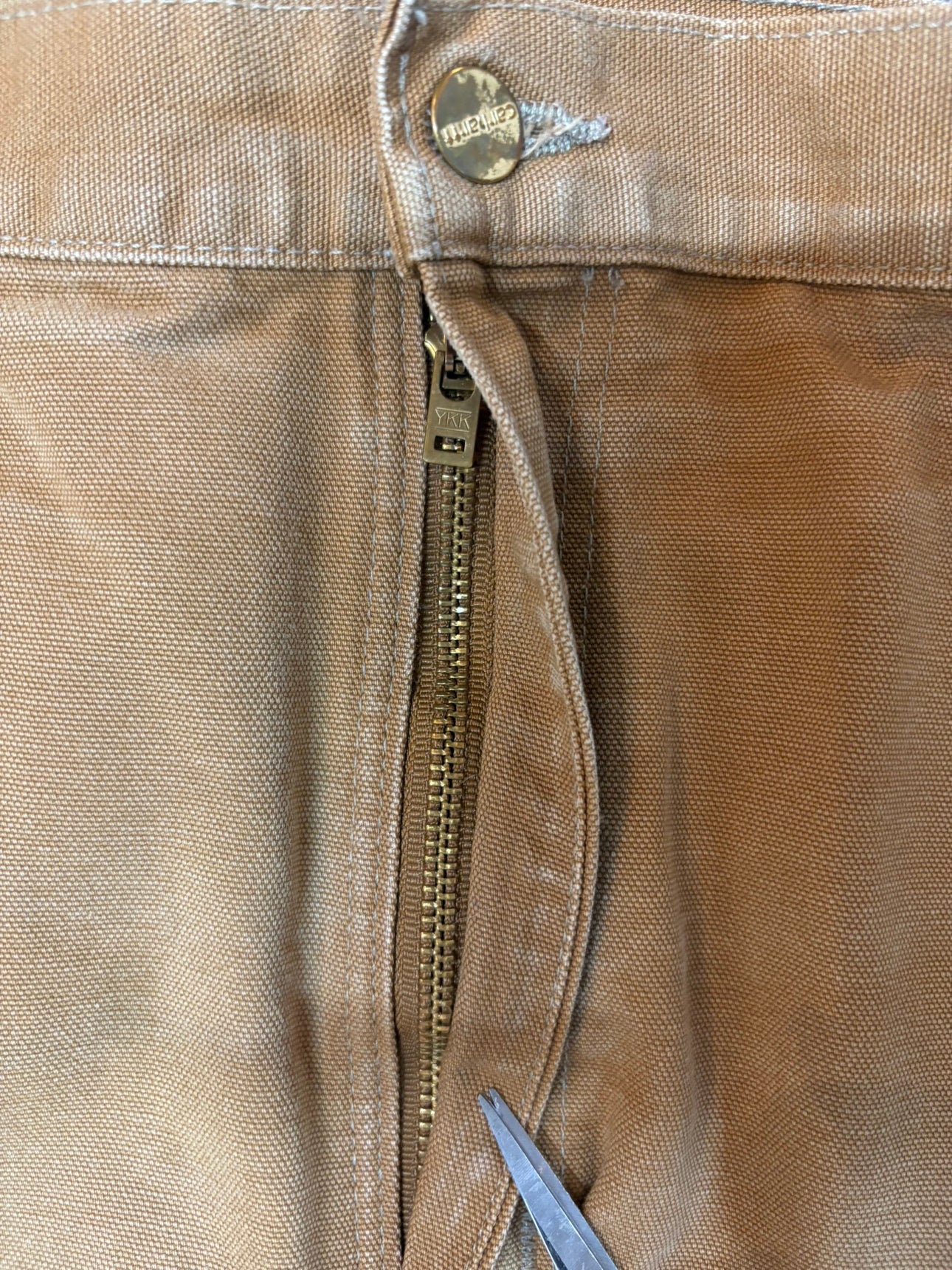 00's CARHART「DOUBLE NKEE PANT」USA製 ワークパンツ