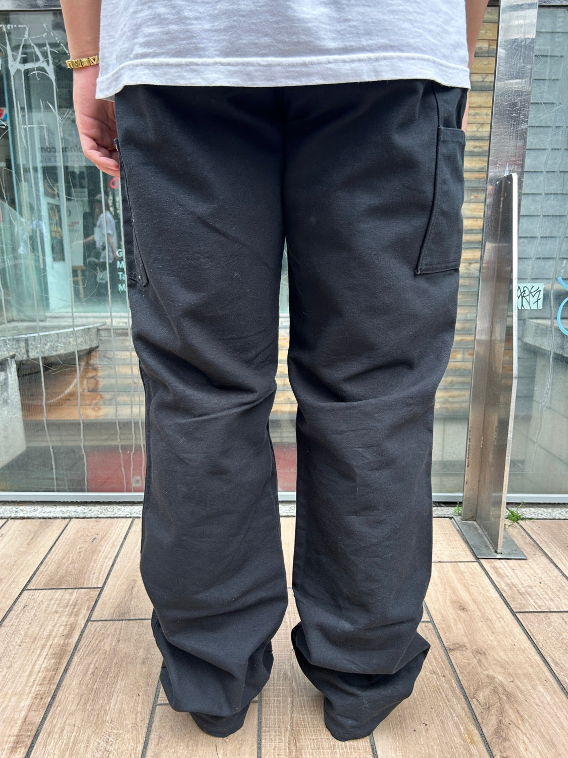 00's CARHART「DOUBLE NKEE PANT」USA製 ワークパンツ