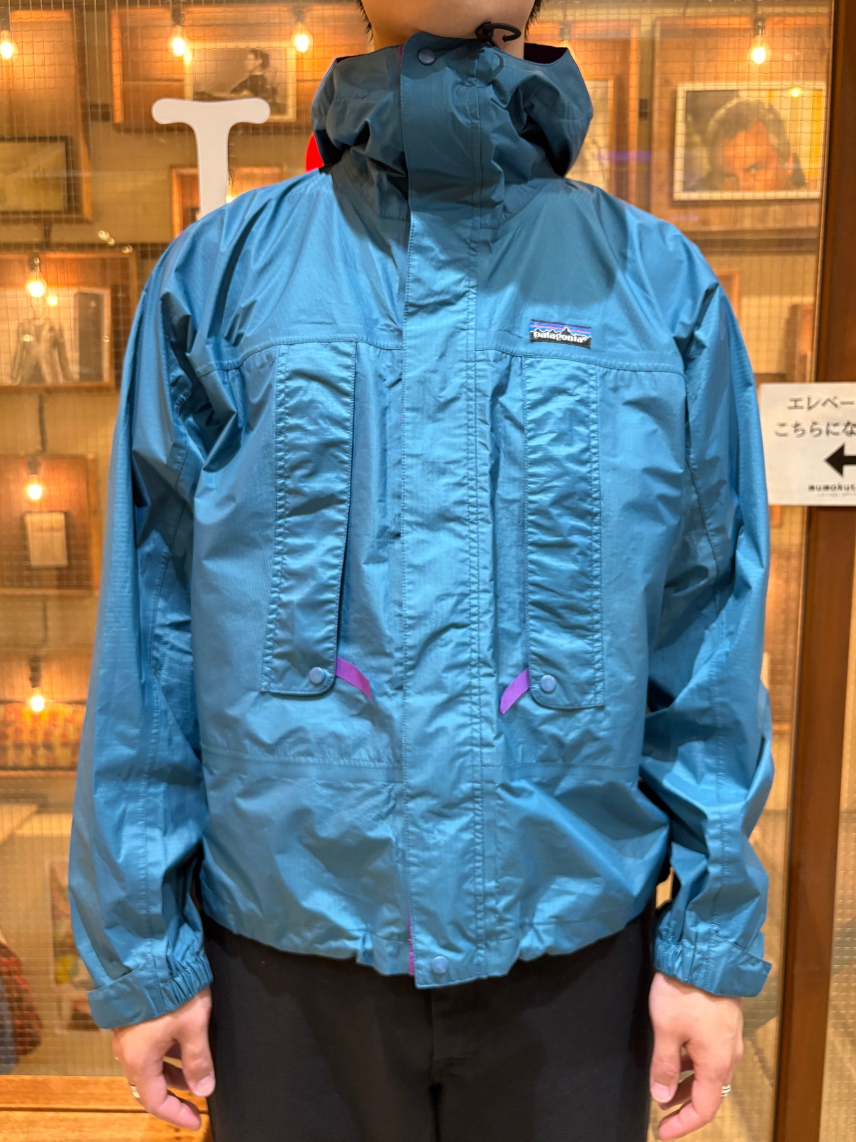 90's PATAGONIA「RAINFORCE JACKET」ナイロンジャケット