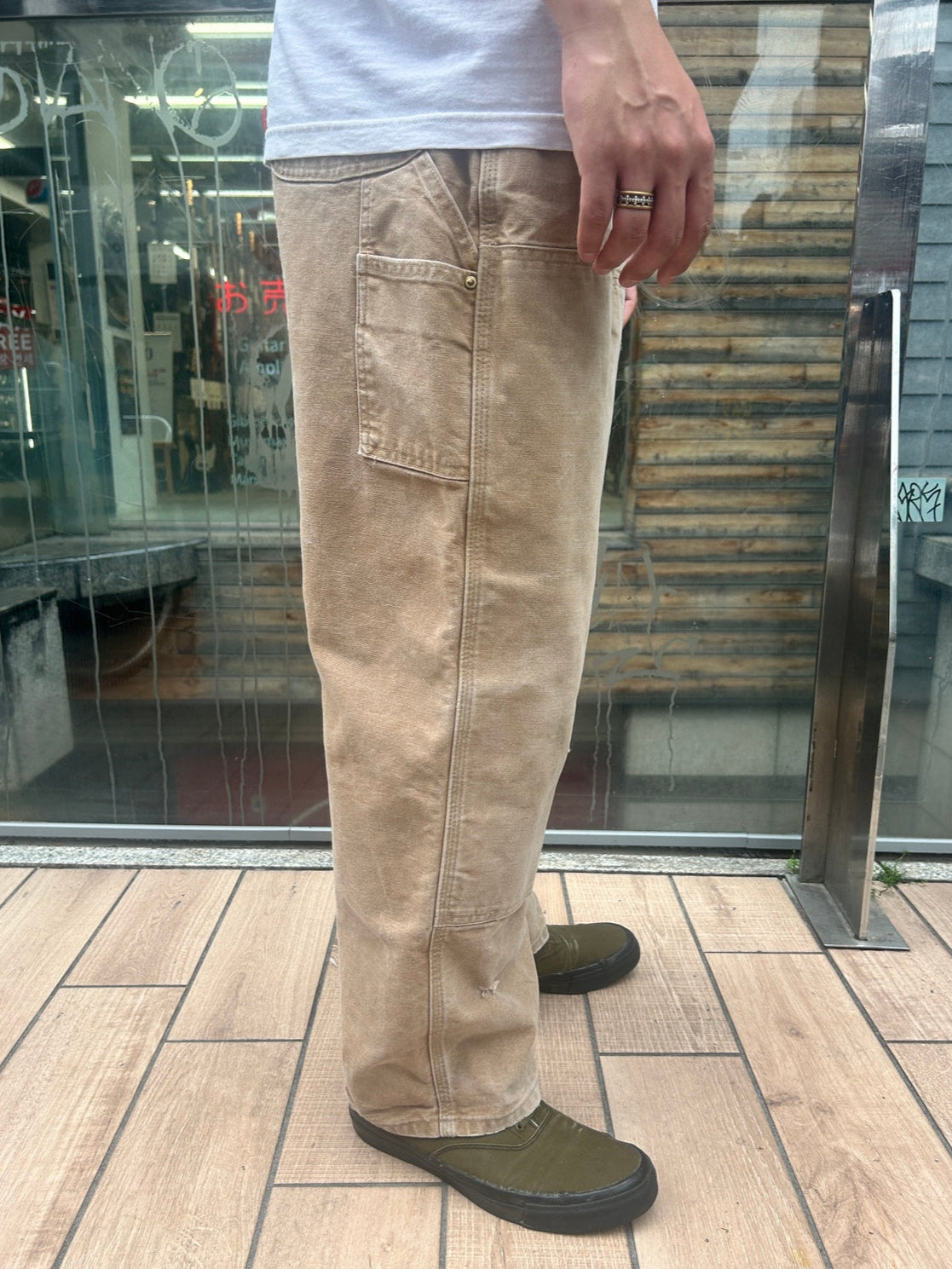 00's CARHART「DOUBLE NKEE PANT」ワークパンツ