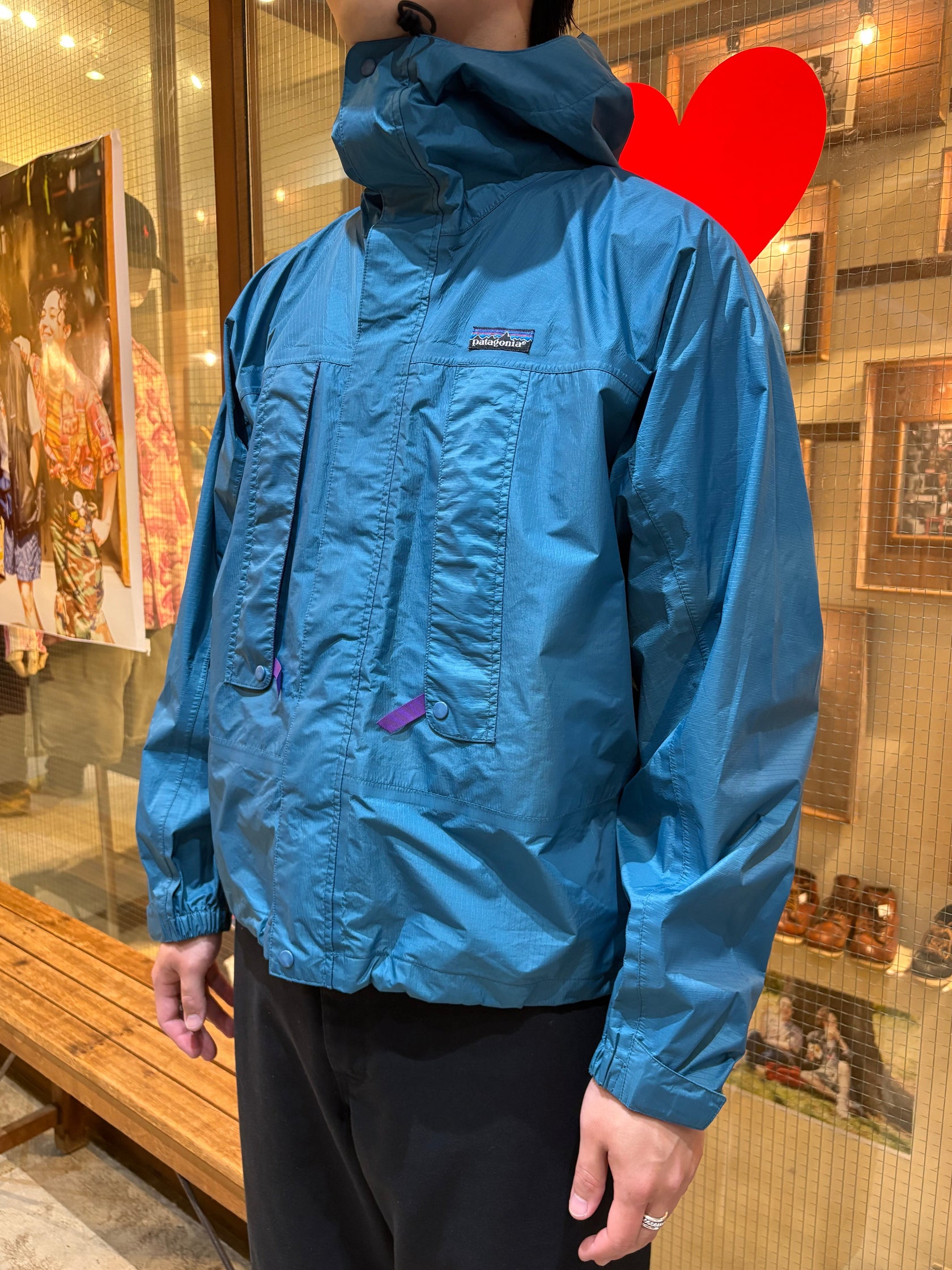 90's PATAGONIA「RAINFORCE JACKET」ナイロンジャケット