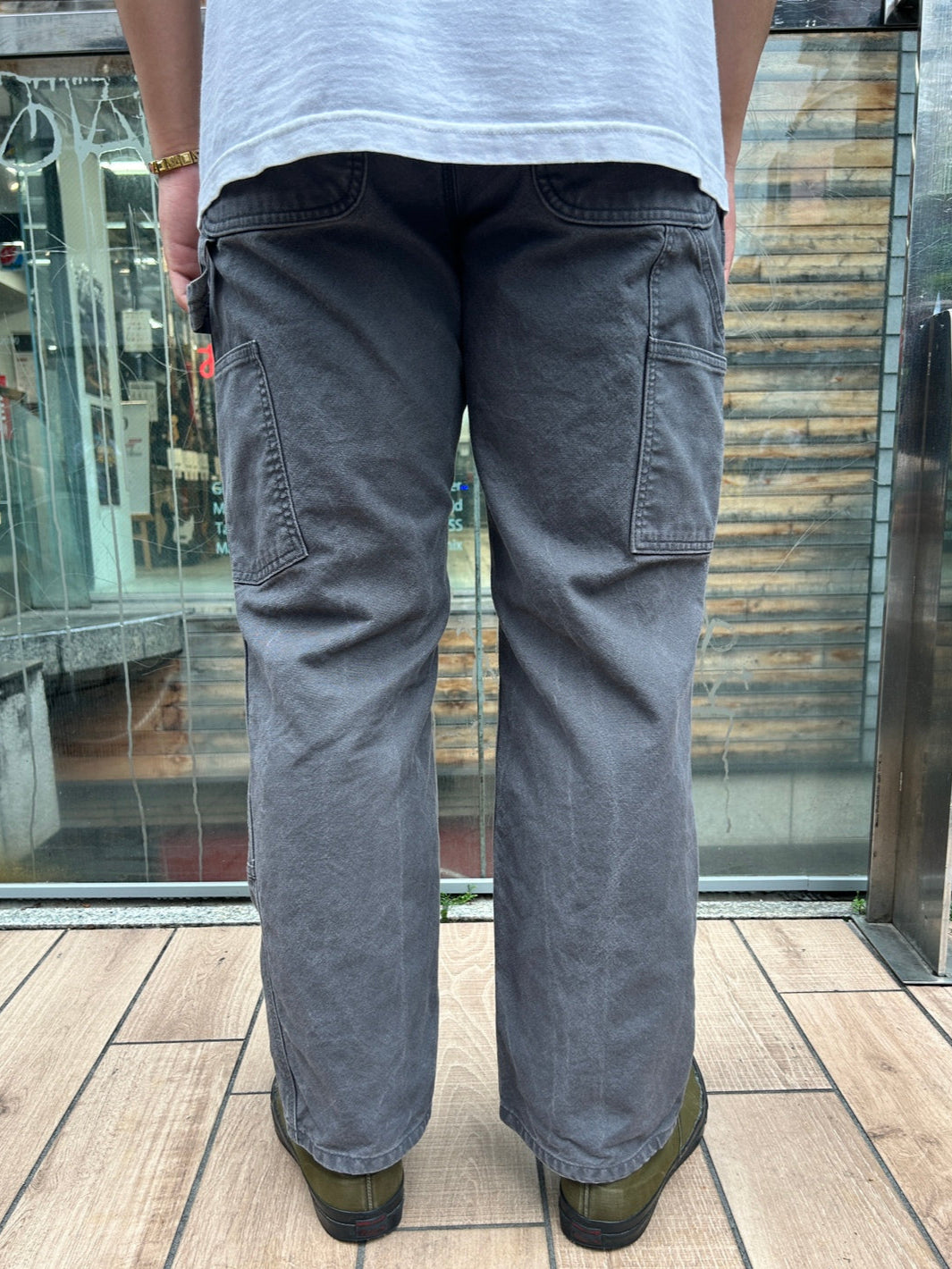 00's CARHART「DOUBLE NKEE PANT」ワークパンツ