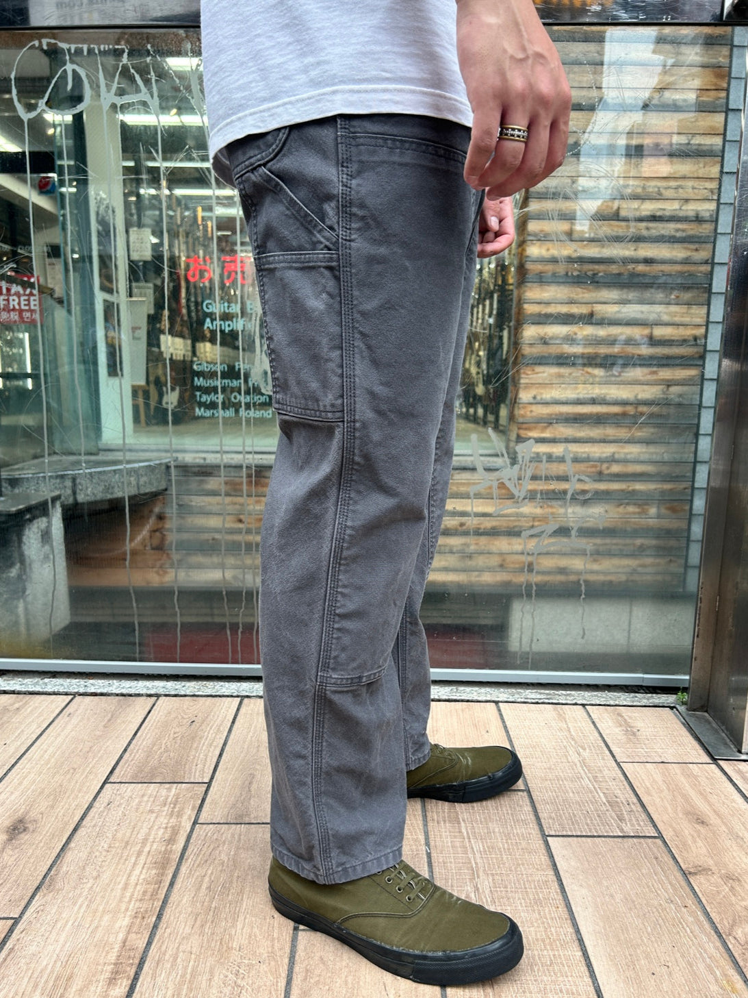 00's CARHART「DOUBLE NKEE PANT」ワークパンツ