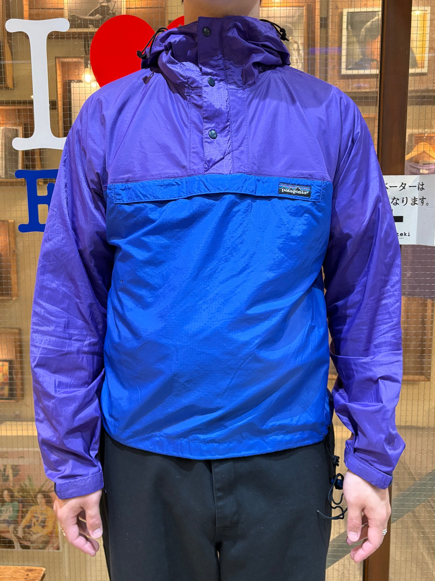 80's PATAGONIA「Feather Weight Shell Pullover」ナイロンジャケット