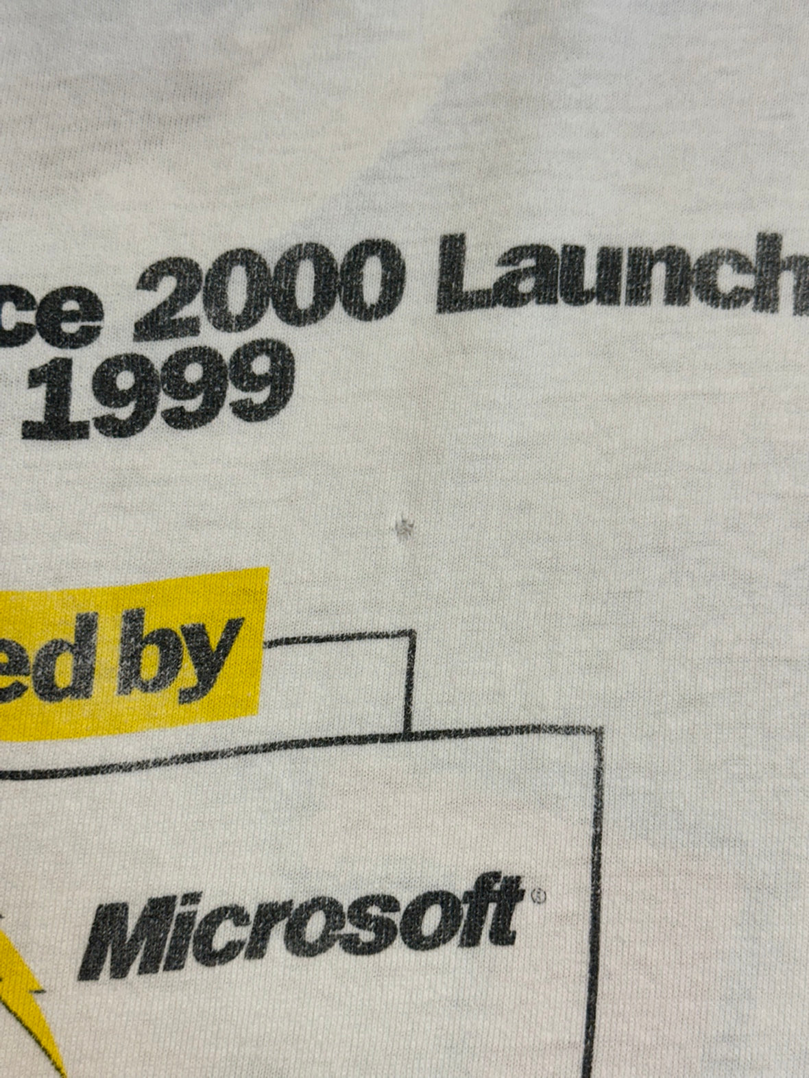 90's~00's MICROSOFT「Office 2000」企業Tシャツ