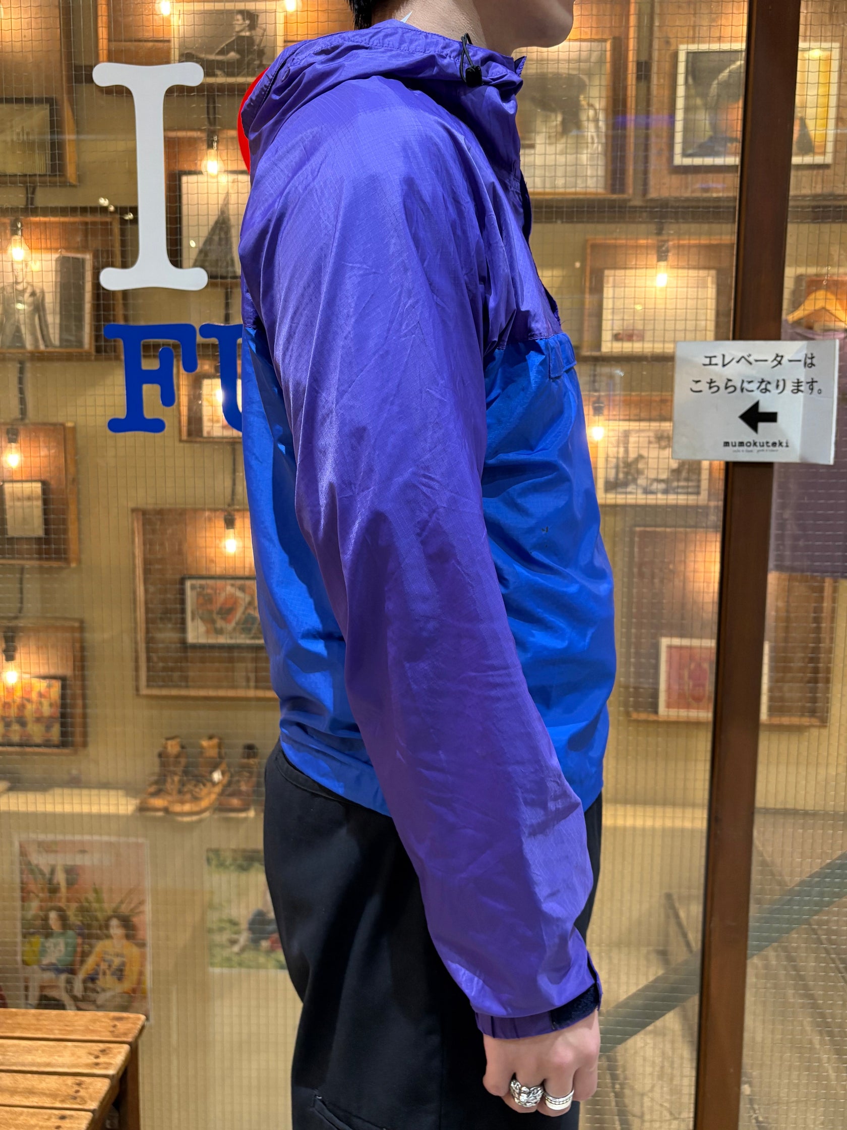 80's PATAGONIA「Feather Weight Shell Pullover」ナイロンジャケット