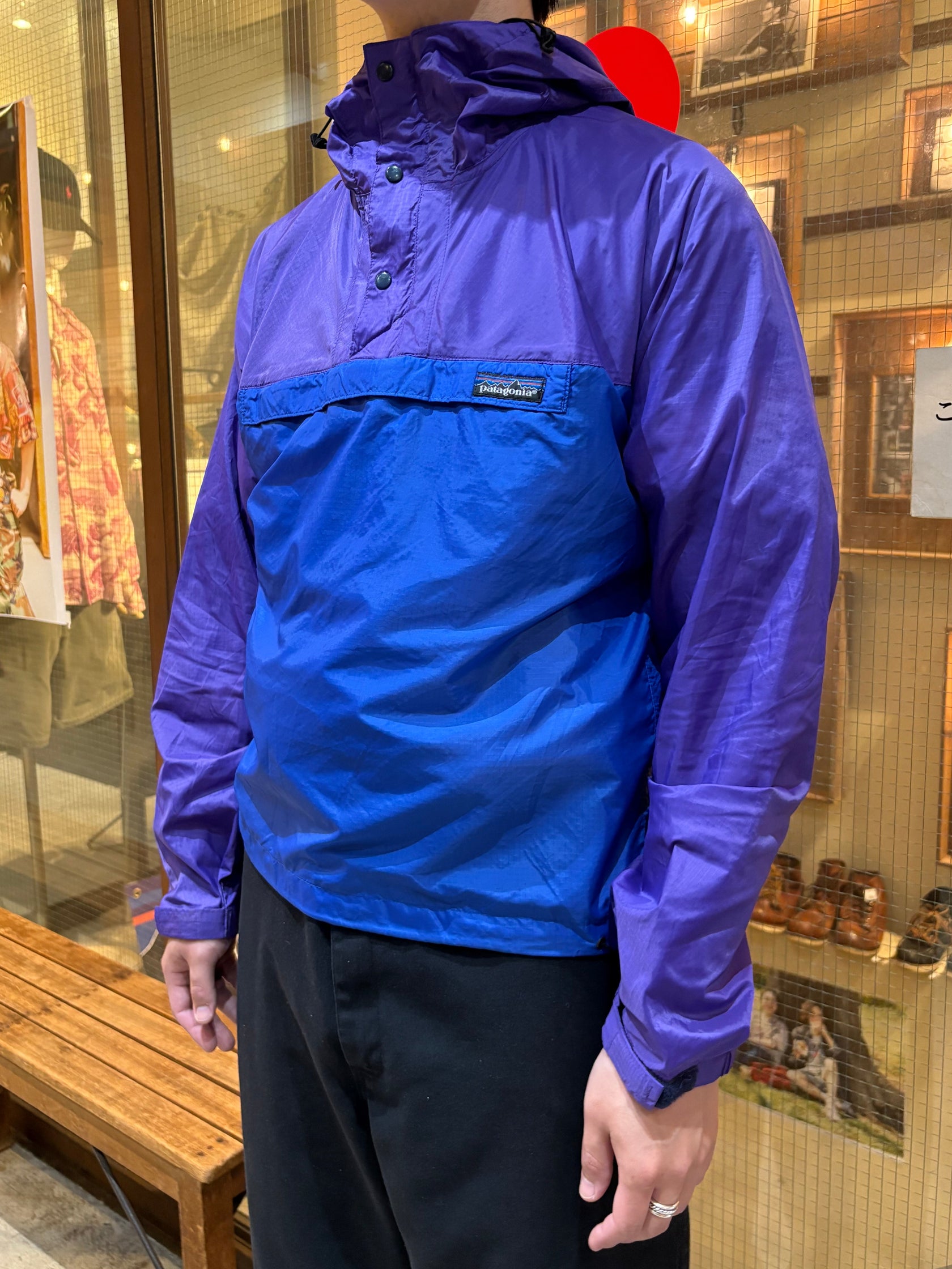 80's PATAGONIA「Feather Weight Shell Pullover」ナイロンジャケット