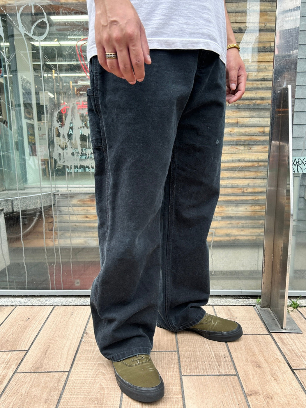 00's CARHARTT 「Original Dungaree Fit」ワークーパンツ