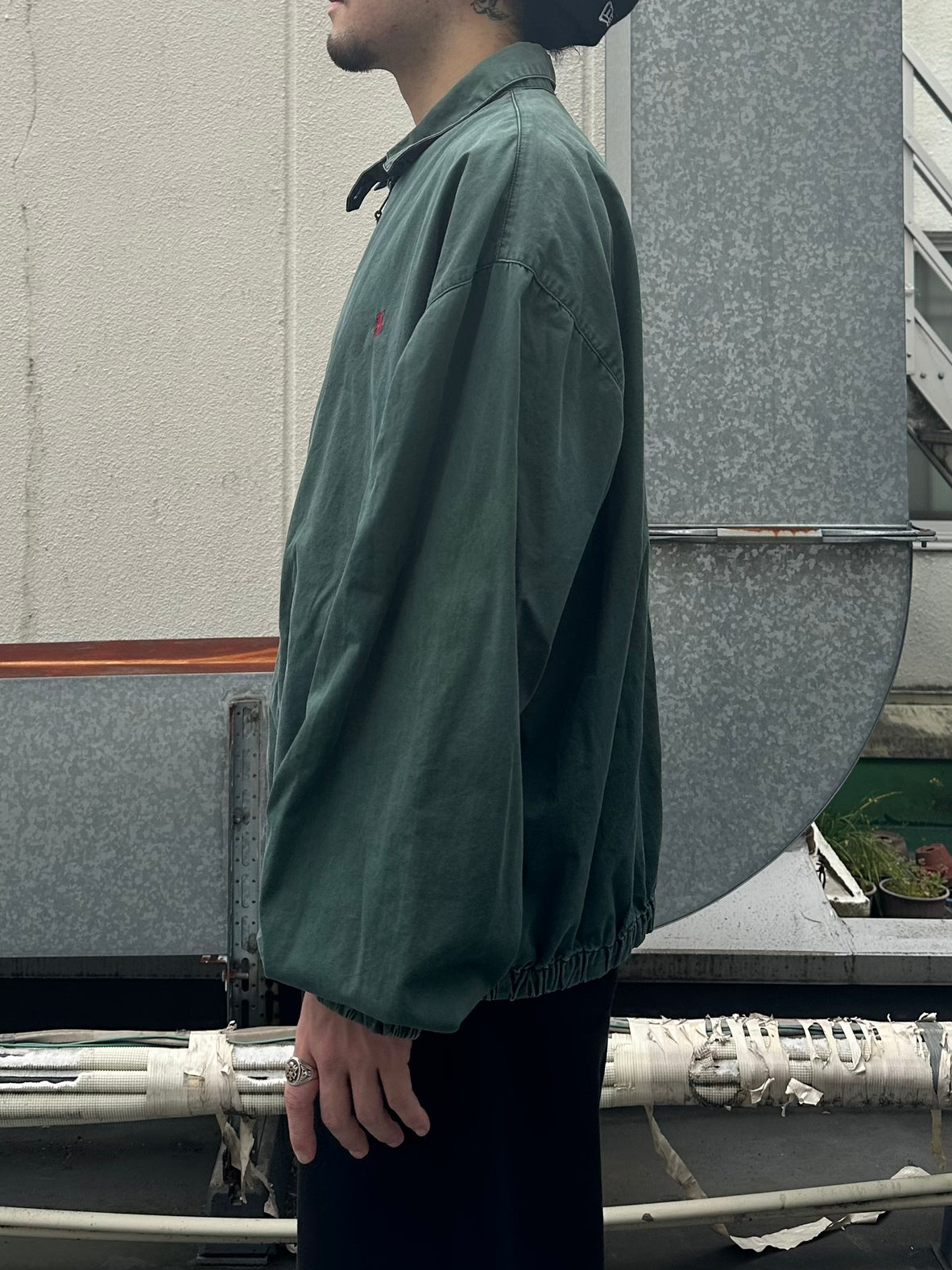 90's RALPH LAUREN「COTTON」スウィングトップ