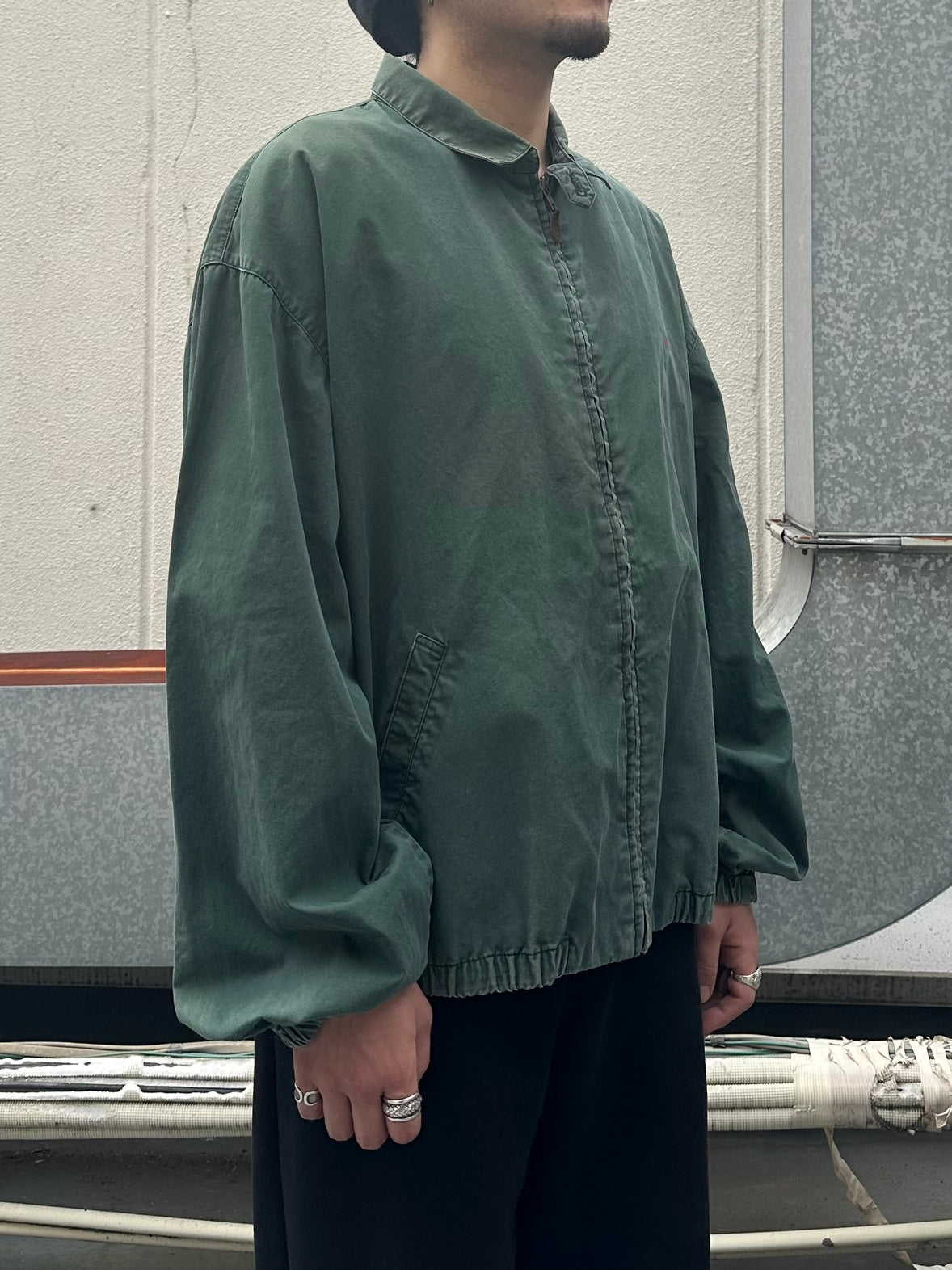 90's RALPH LAUREN「COTTON」スウィングトップ