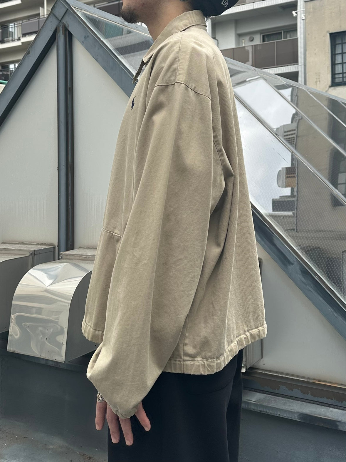 90's RALPH LAUREN 「COTTON」スウィングトップ