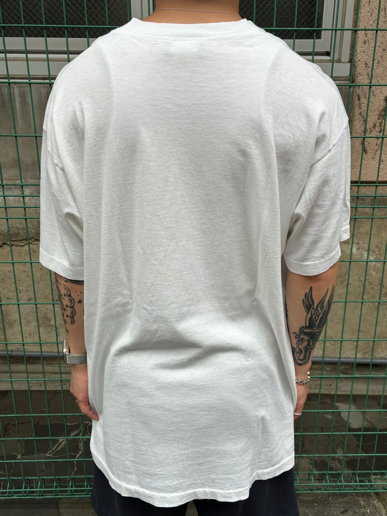 90's「LOVE MARILYN COLLECTION」USA製 ホワイトTシャツ