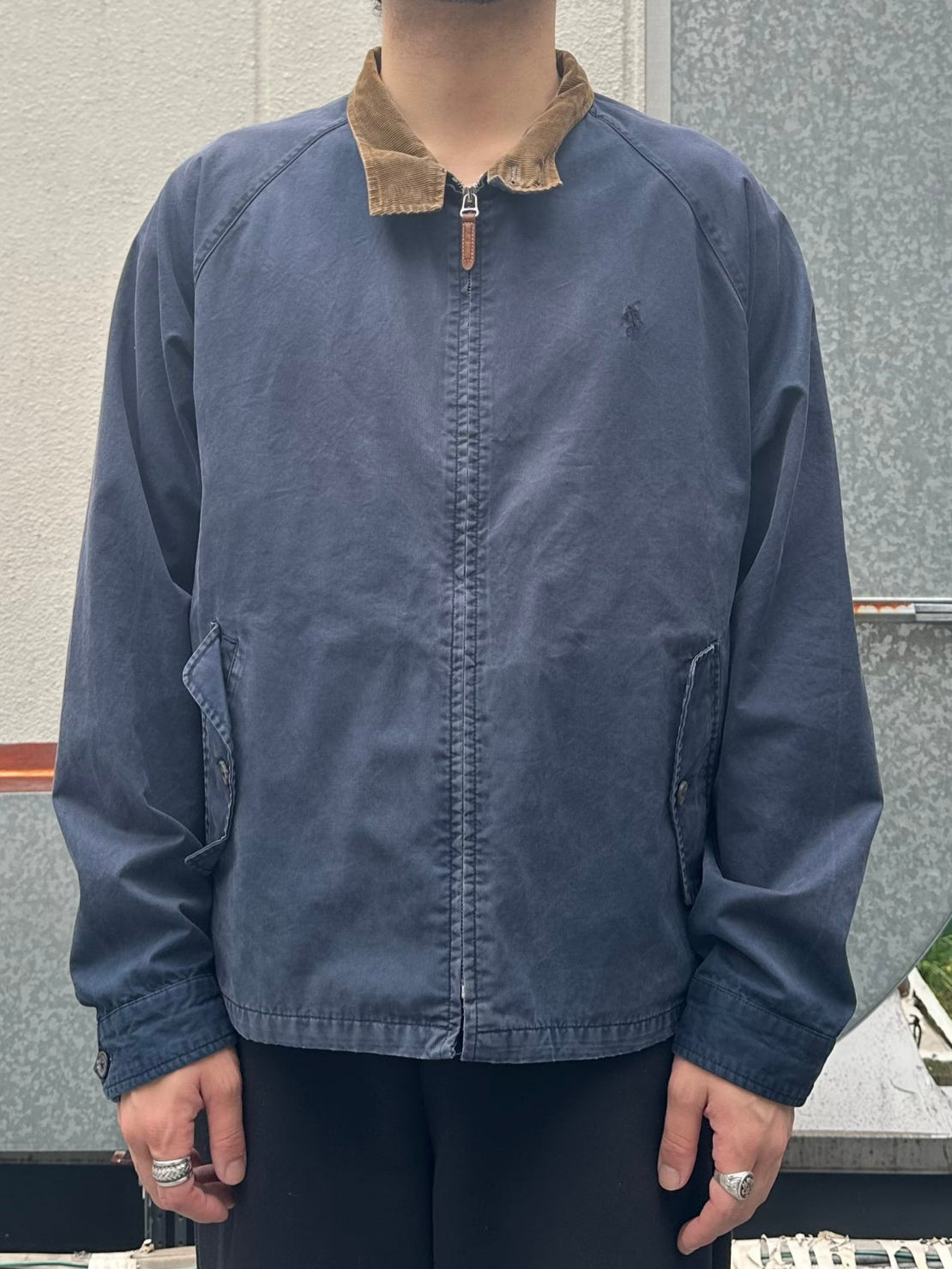 90's RALPH LAUREN 「COTTON」スウィングトップ