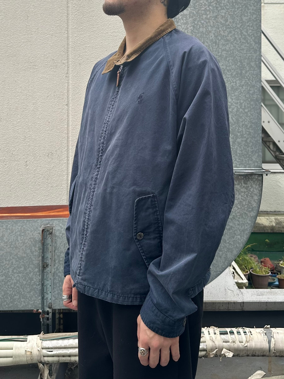 90's RALPH LAUREN 「COTTON」スウィングトップ