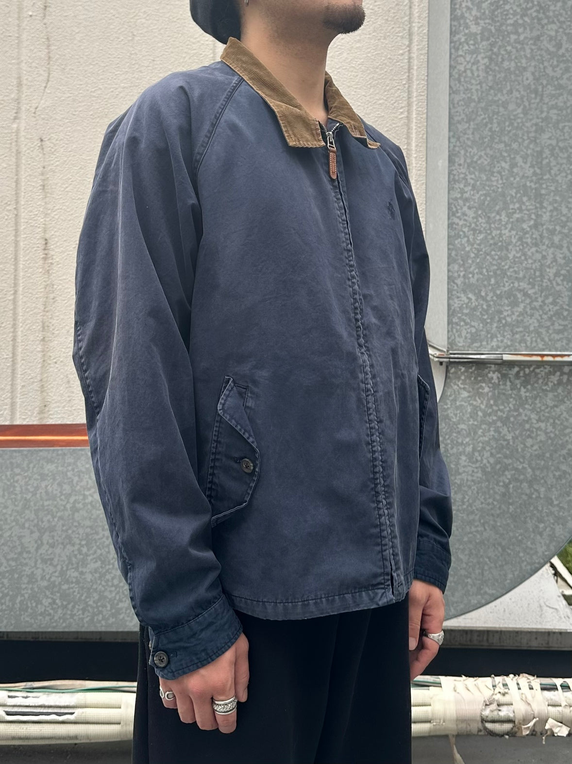 90's RALPH LAUREN 「COTTON」スウィングトップ