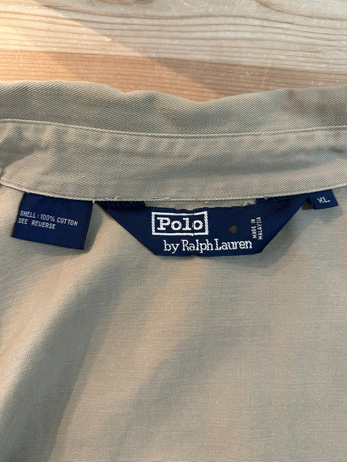 90's RALPH LAUREN 「COTTON」スウィングトップ