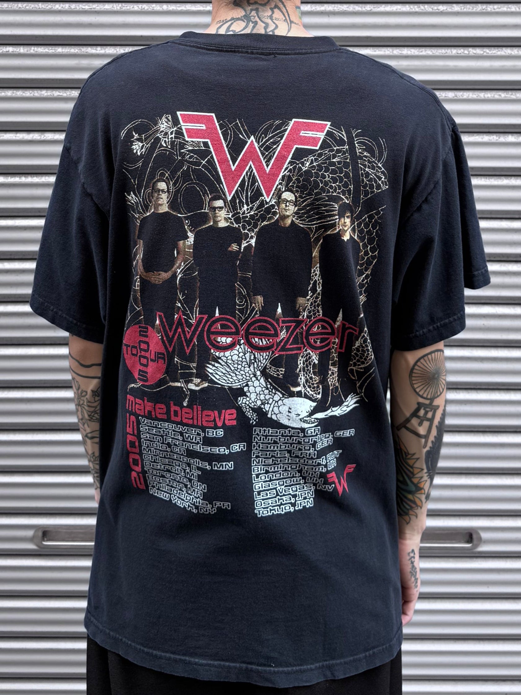 00’s Weezer「Make Believe」 バンドTシャツ