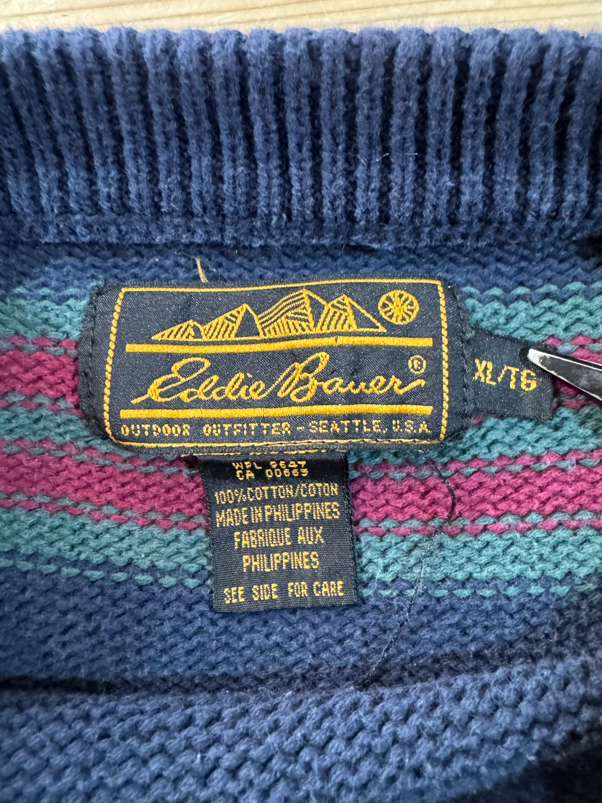 80's EDDIE BAUER ニットセーター