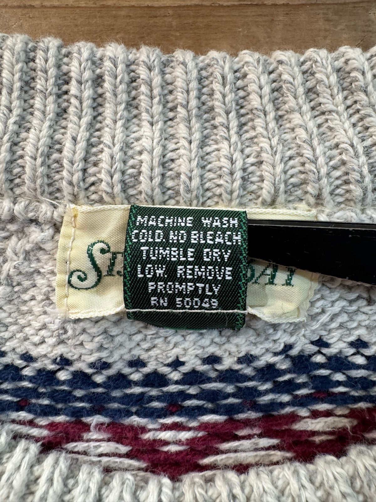 90's STJOHNS BAY USA製 ニットセーター