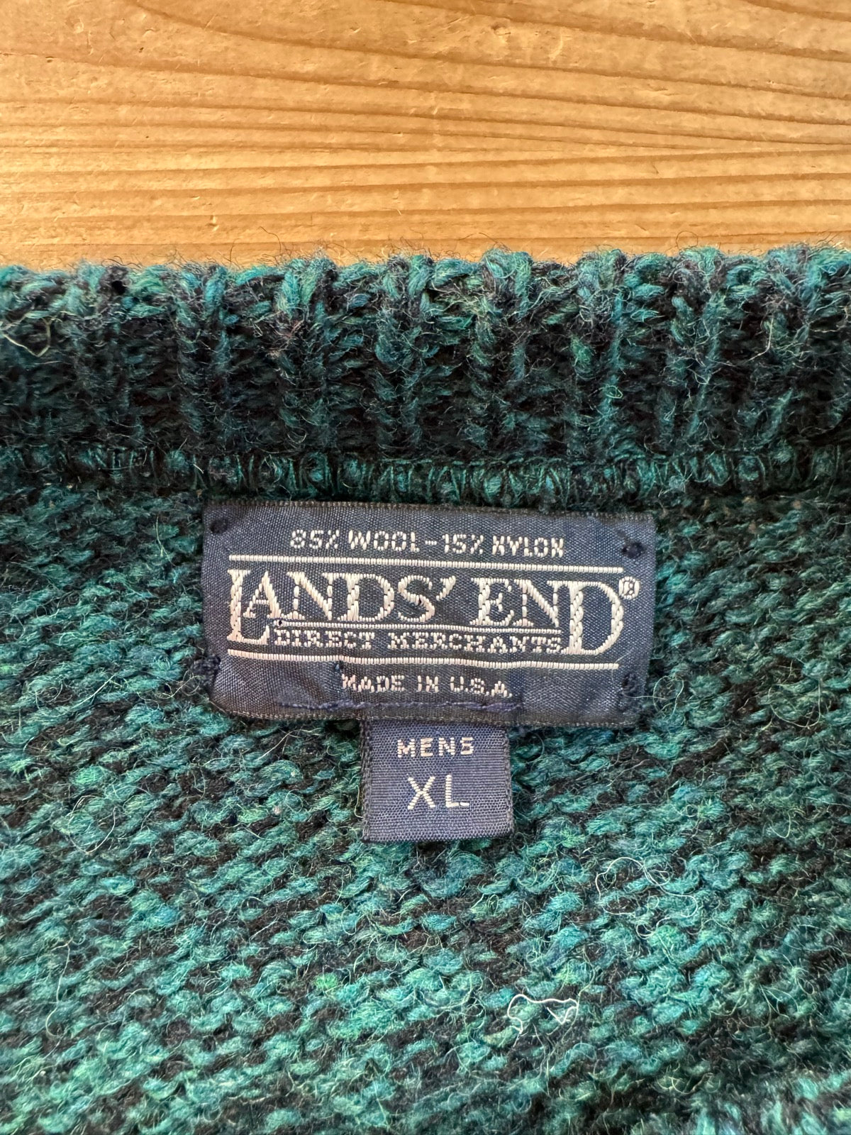 90's LAN'S END USA製 ニットセーター