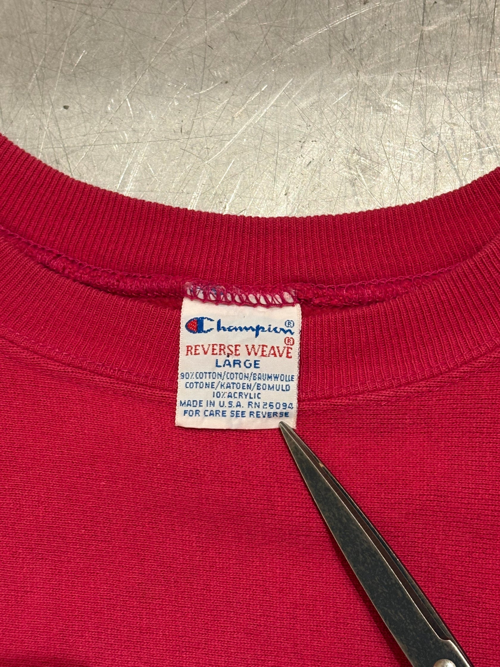 90's Champion REVERS WEAVE "完全目無し"USA製スウェット