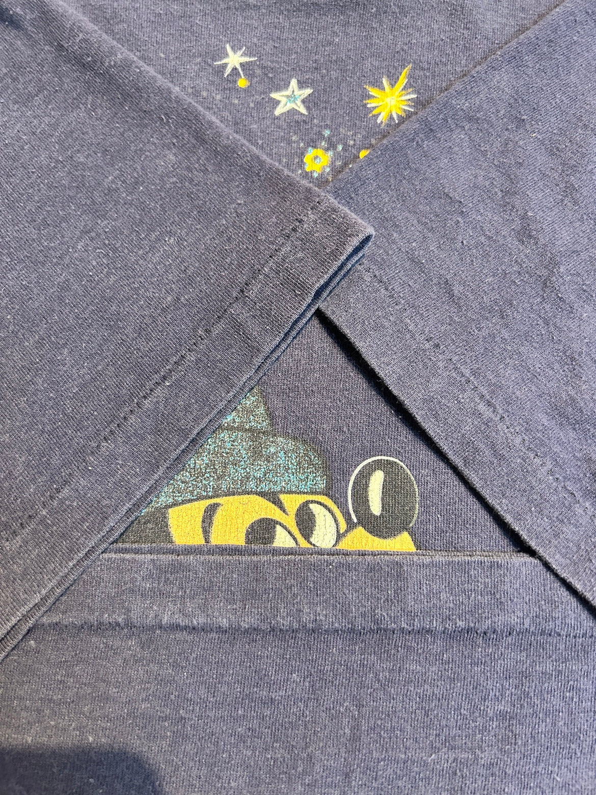 90's DISNEY「ファンタジア 魔法使いミッキー」USA製 キャラクターTシャツ