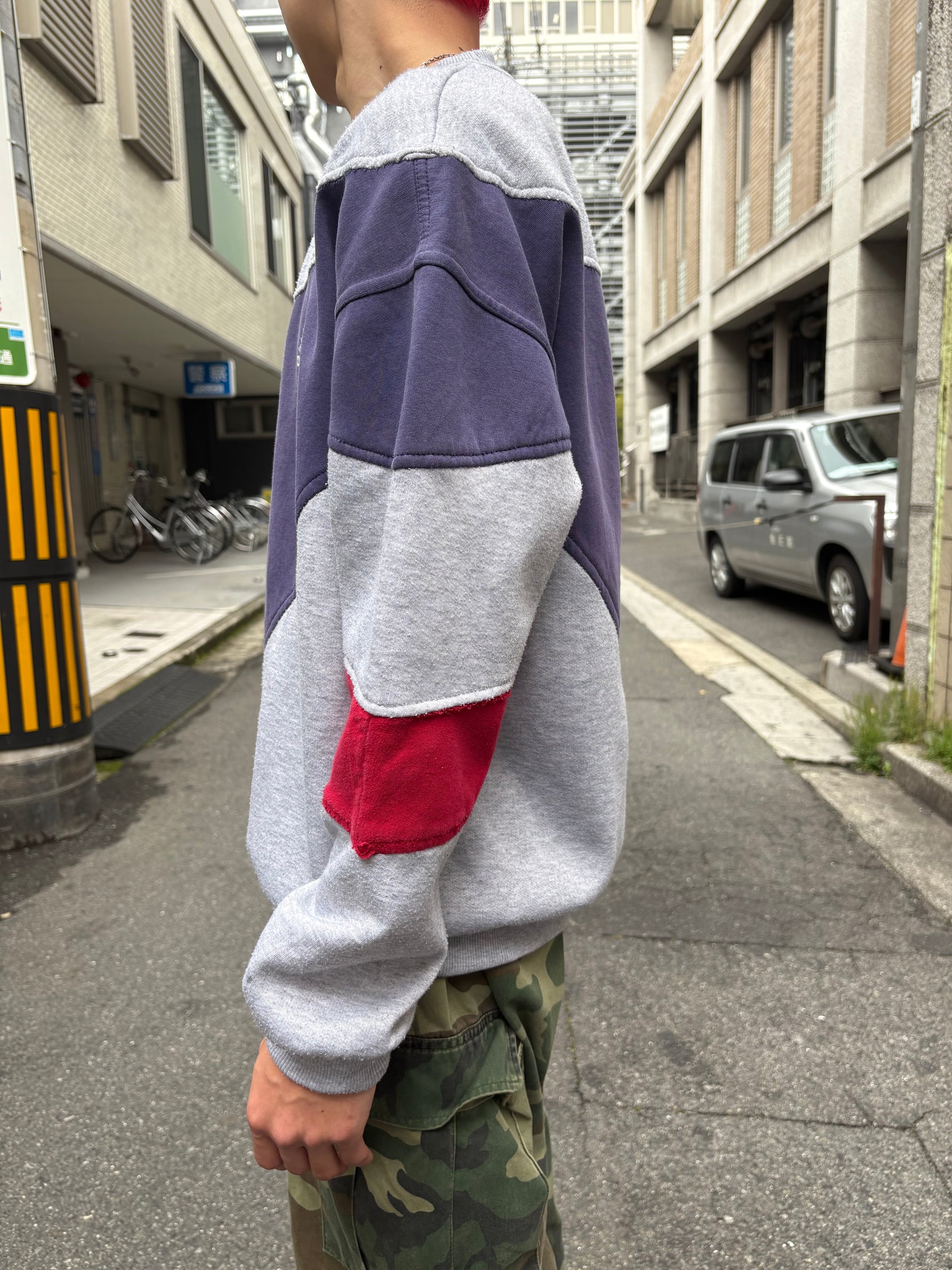 90's adidas 国旗タグ スウェット